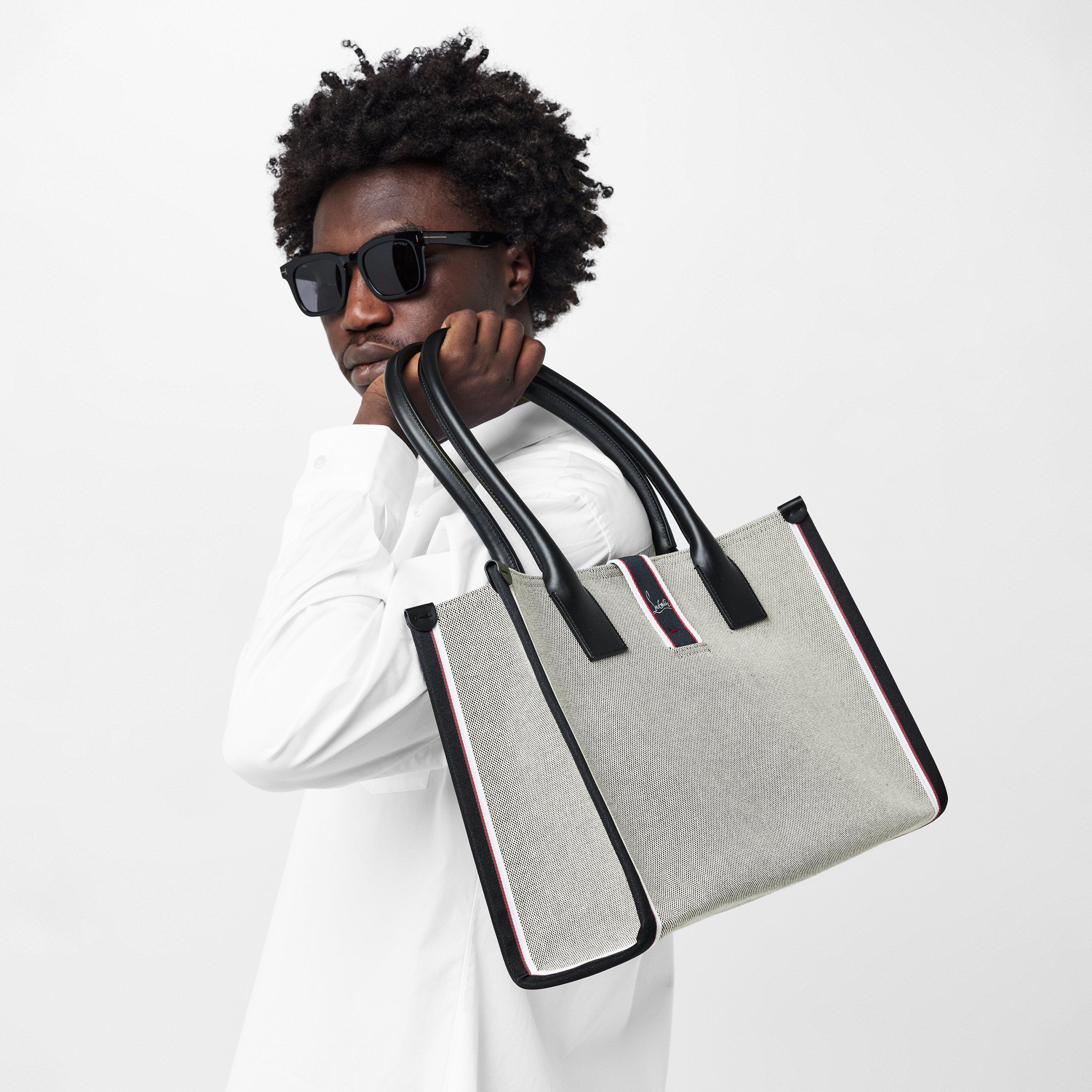 Black - Christian Louboutin - Large Nastroloubi Tote Bag - 3