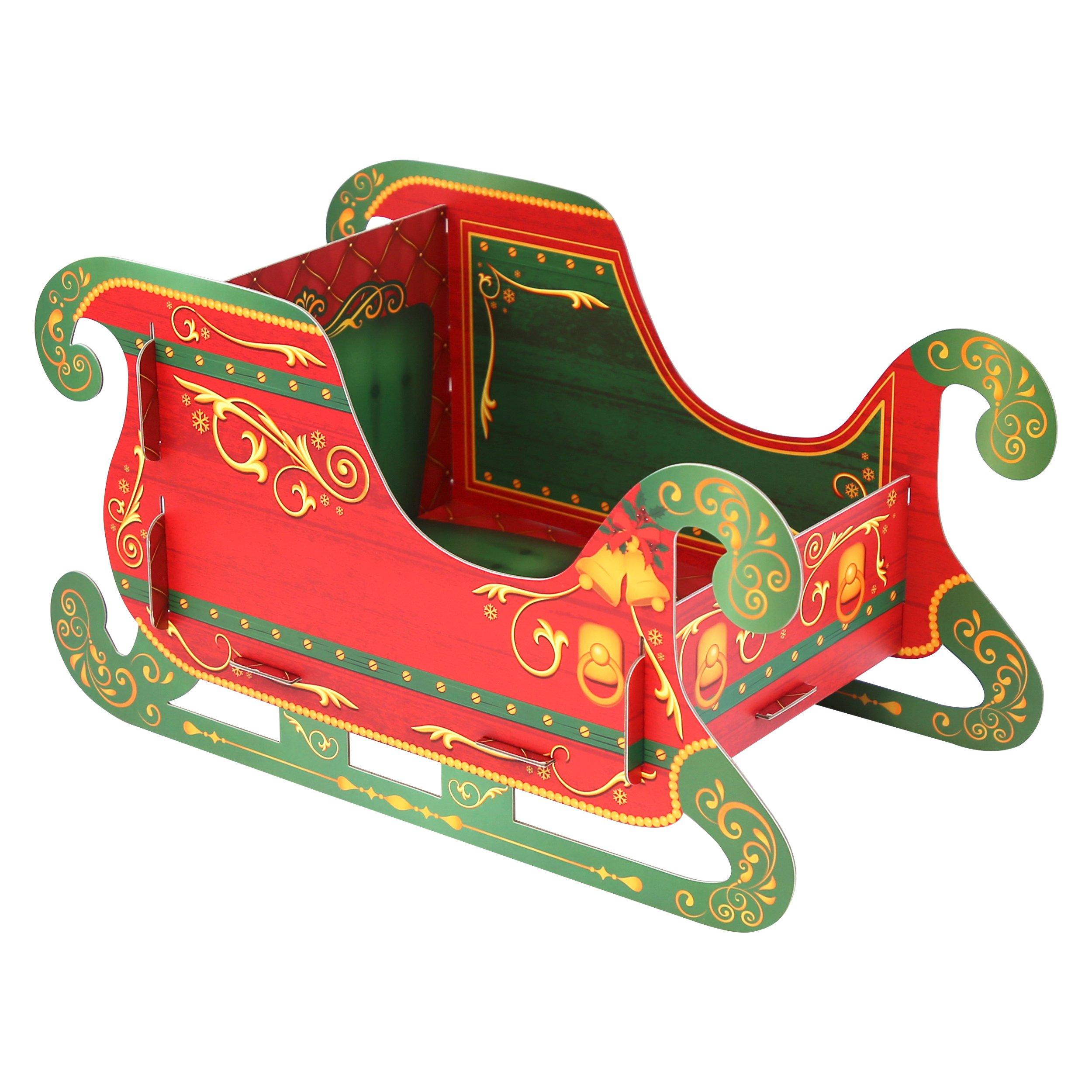 Santa - North Pole - TNP Gift Sleigh Ch88 - 3
