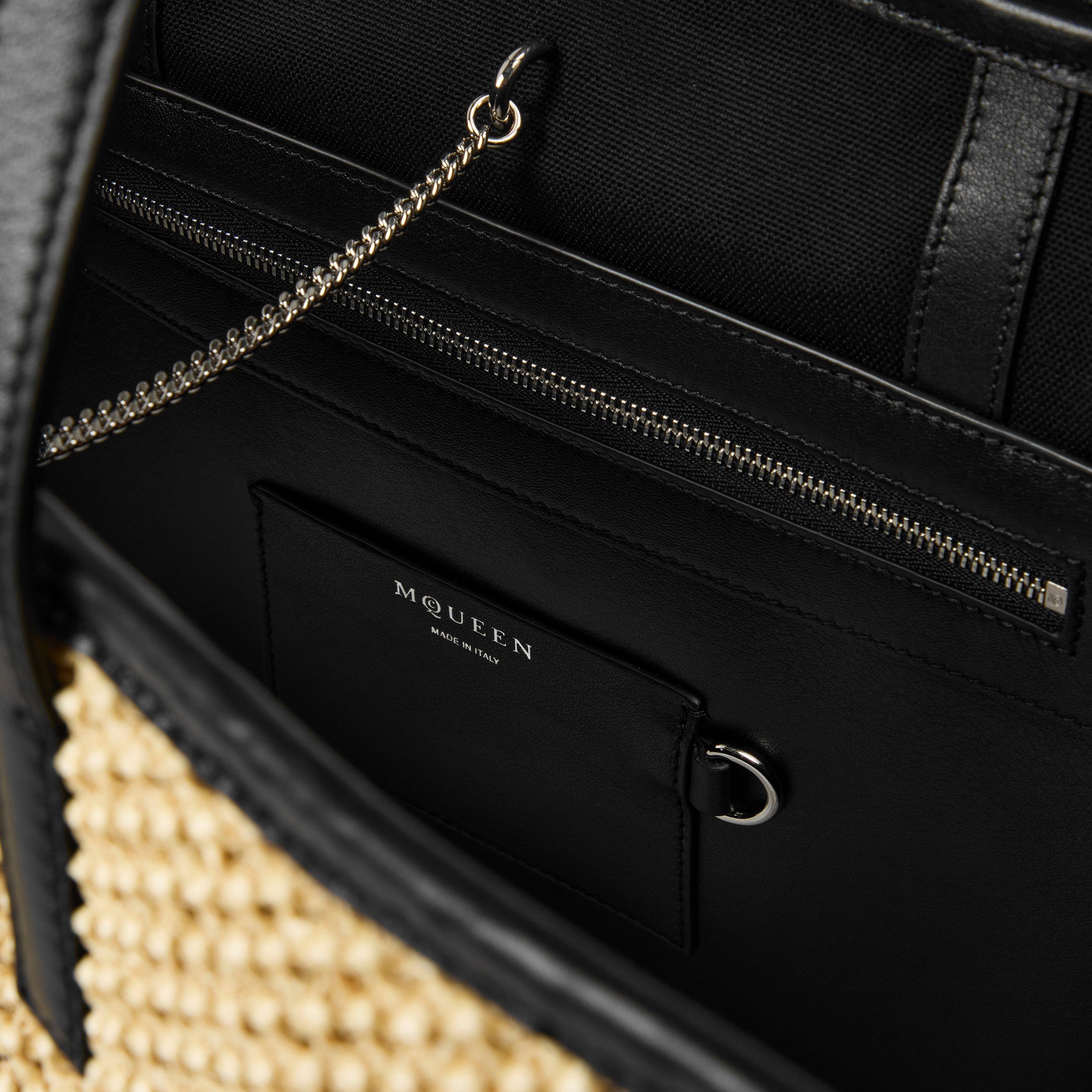 Nat/Blk/Silver - Alexander McQueen - Unisex Adults Alex Pendant Tote Bag - 5