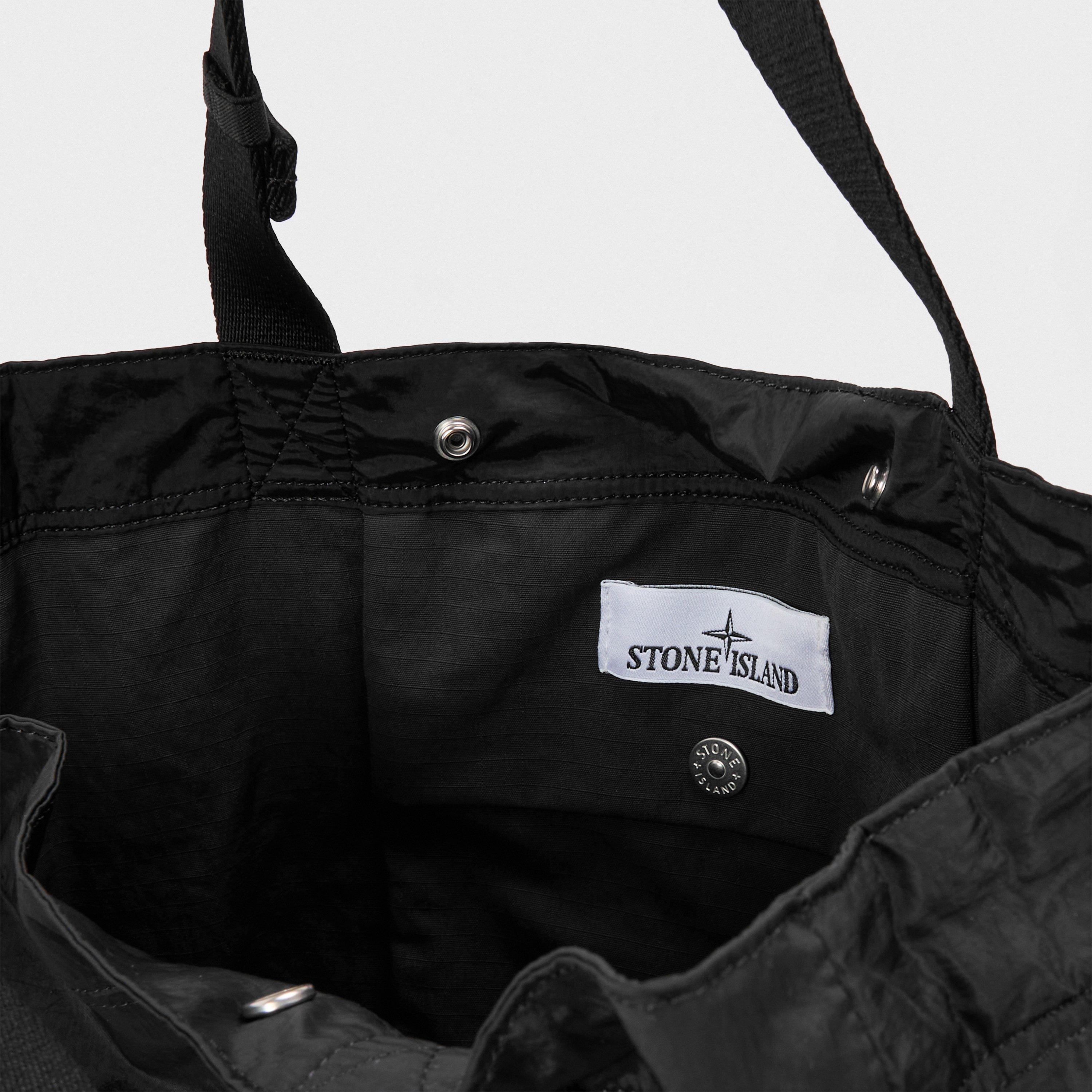 Nero V0029 - Stone Island - Men's Tote Bags - 5