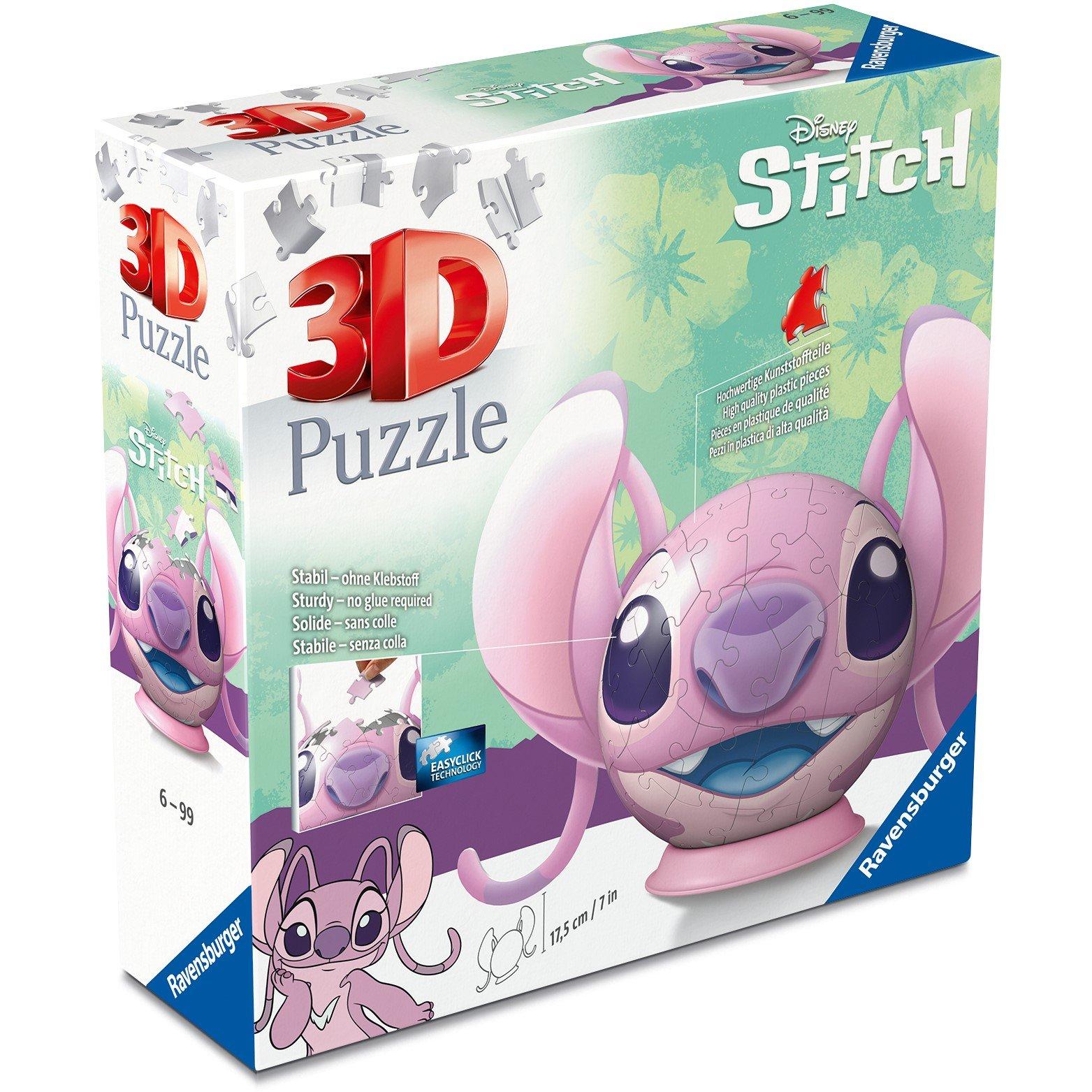 72 pcc - Disney Stitch - Angel Puzzle Ball 77Pcs - 5