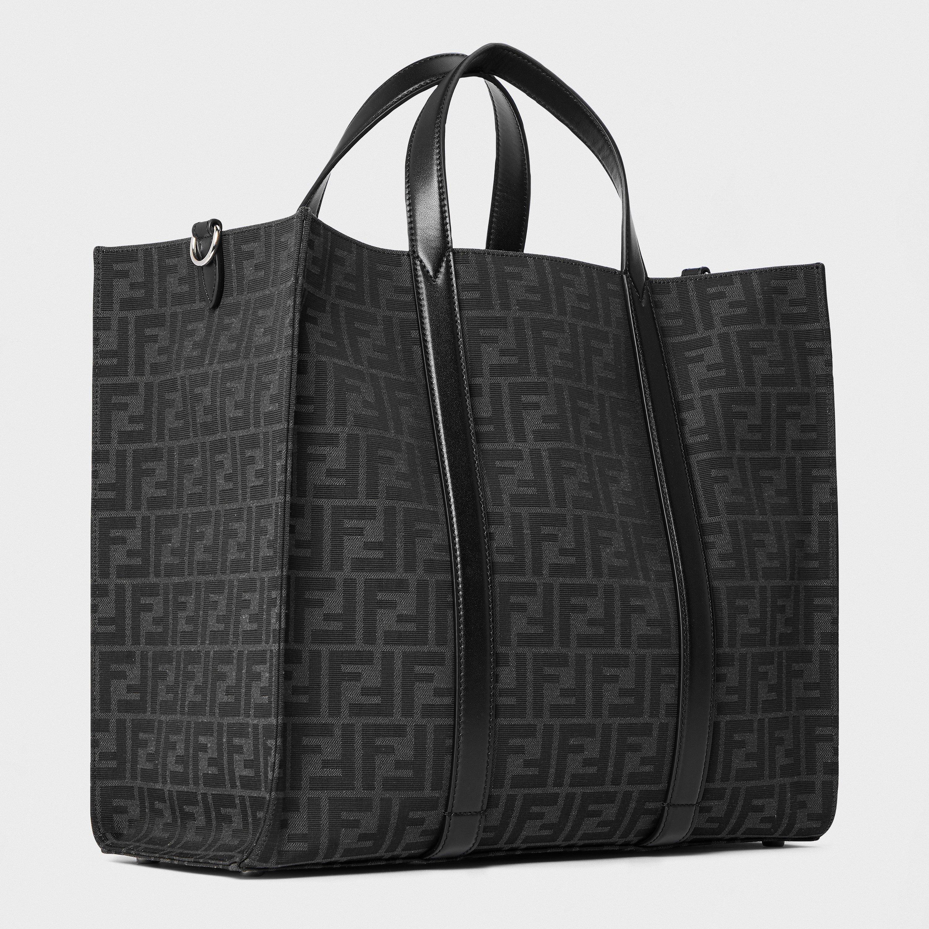Asphalt/Black - Fendi - Men's Tote Bag - 2