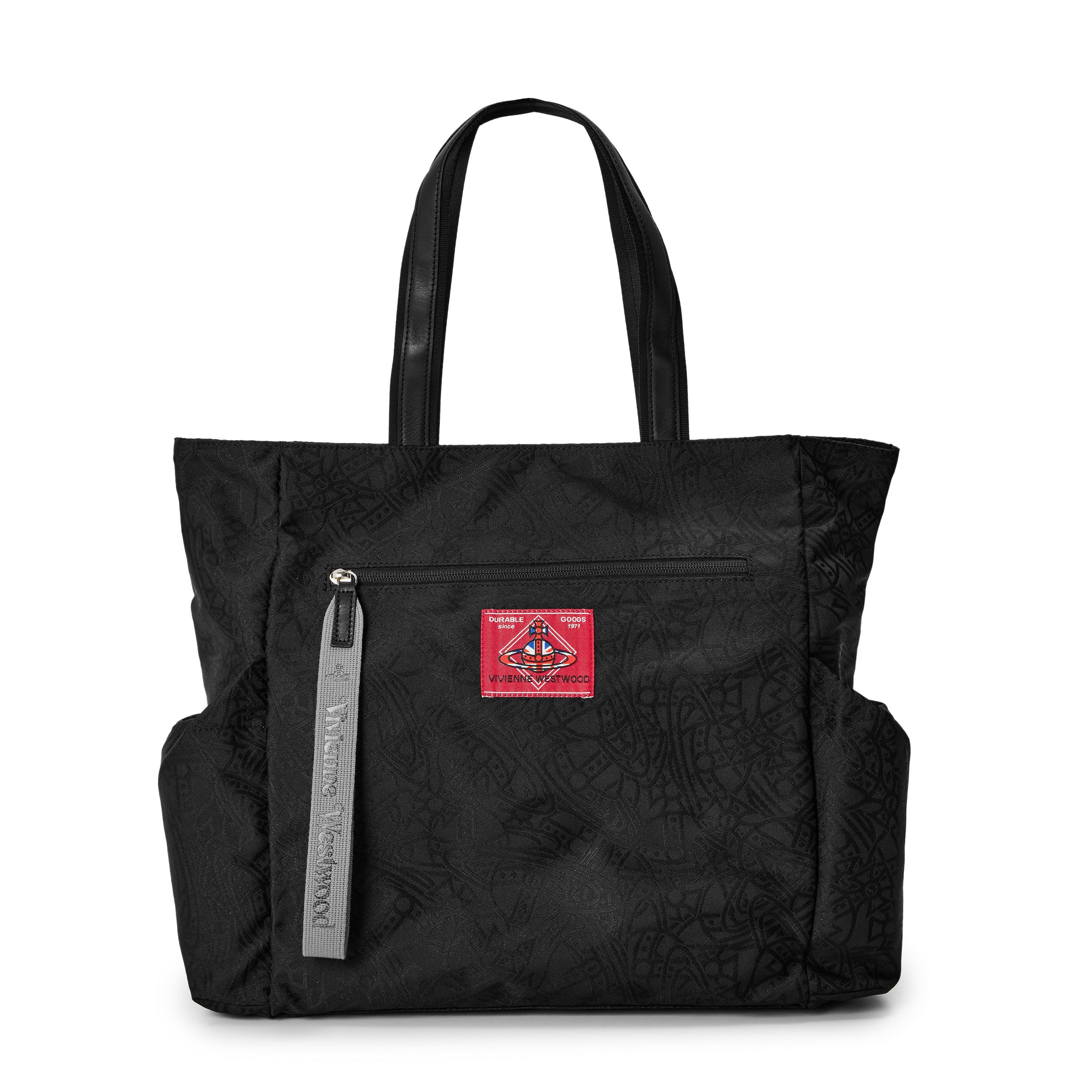 Vivienne Westwood Accessories Mens Henry Medium Woven Tote Bag