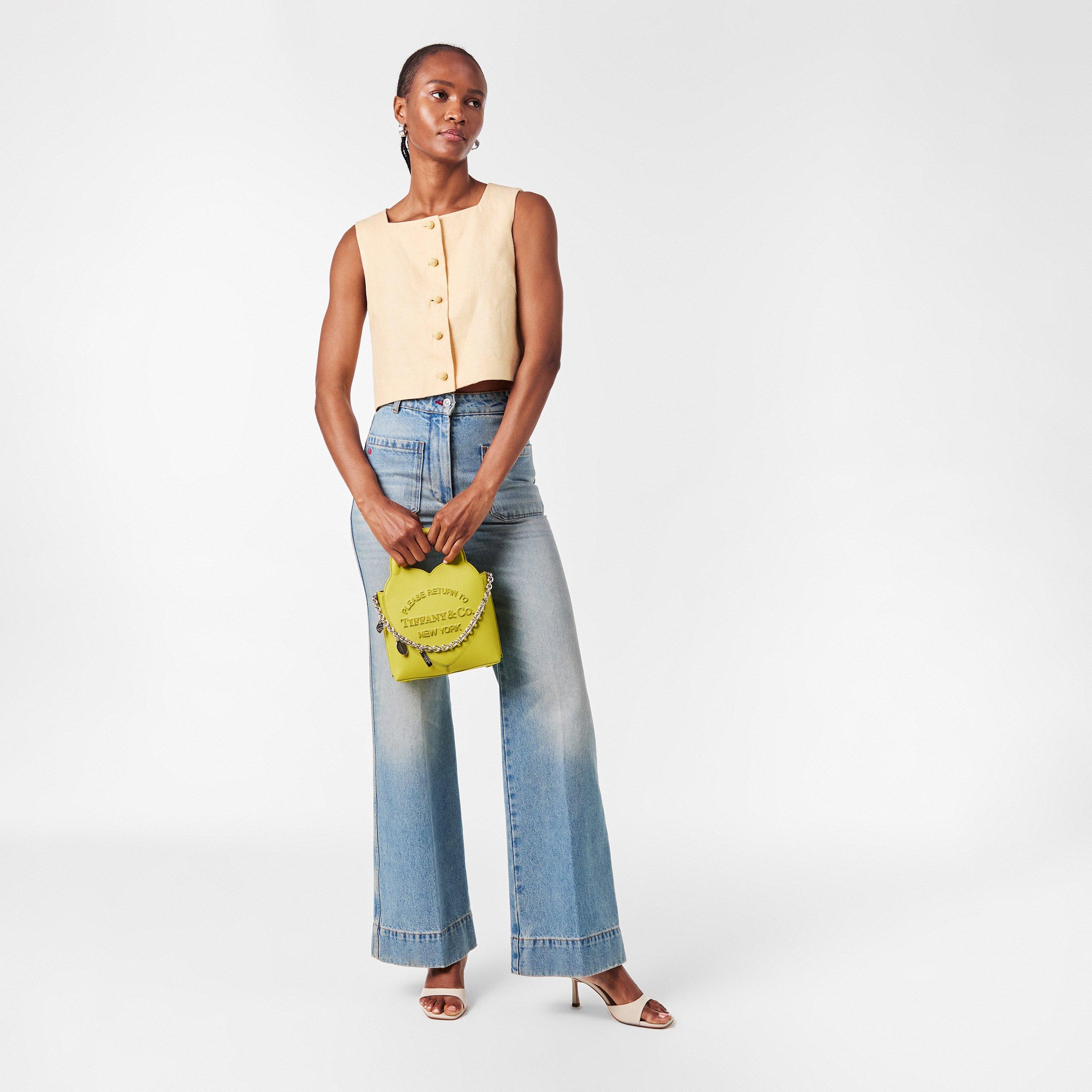 Citrine - Tiffany - Chrome Tote Bag - 6