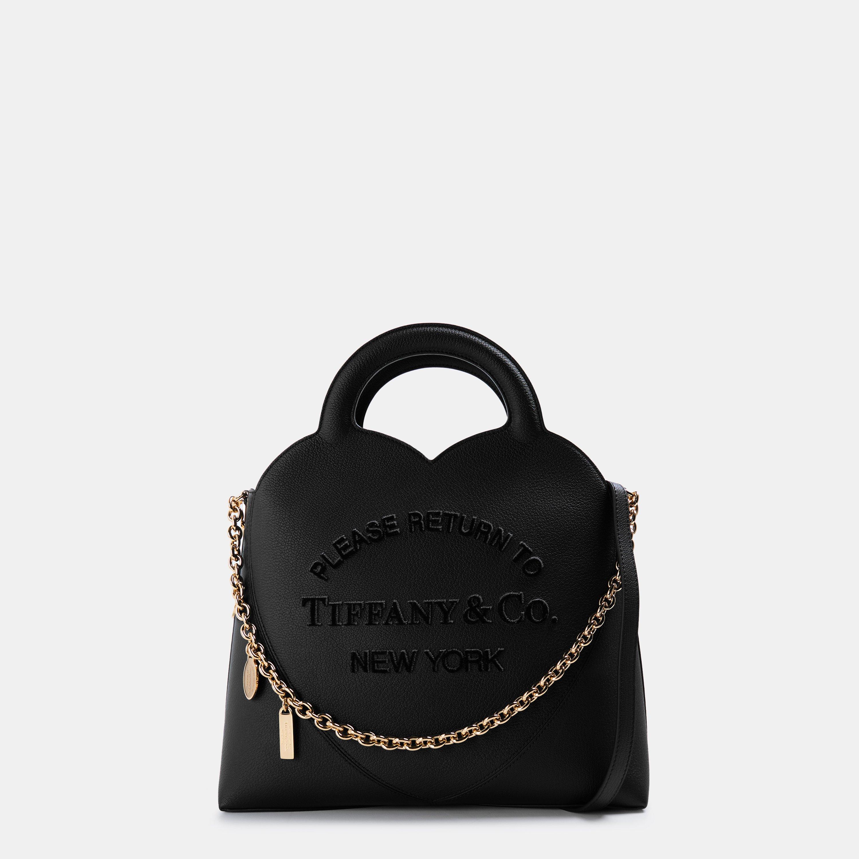 Black - Tiffany - Chrome Tote Bag,  Chrome - 1