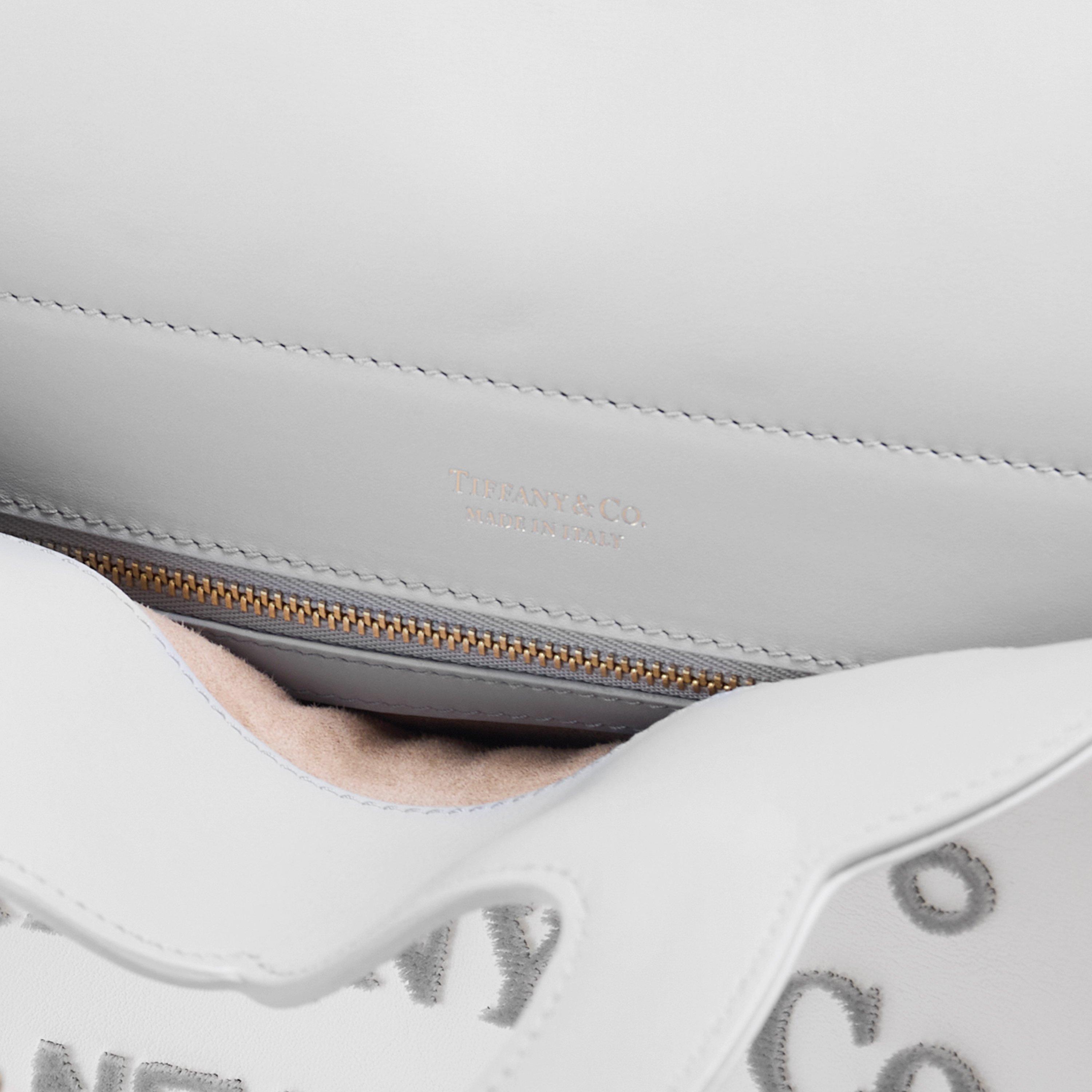 Taupe - Tiffany - Chrome Tote Bag, Sm Chrome - 5