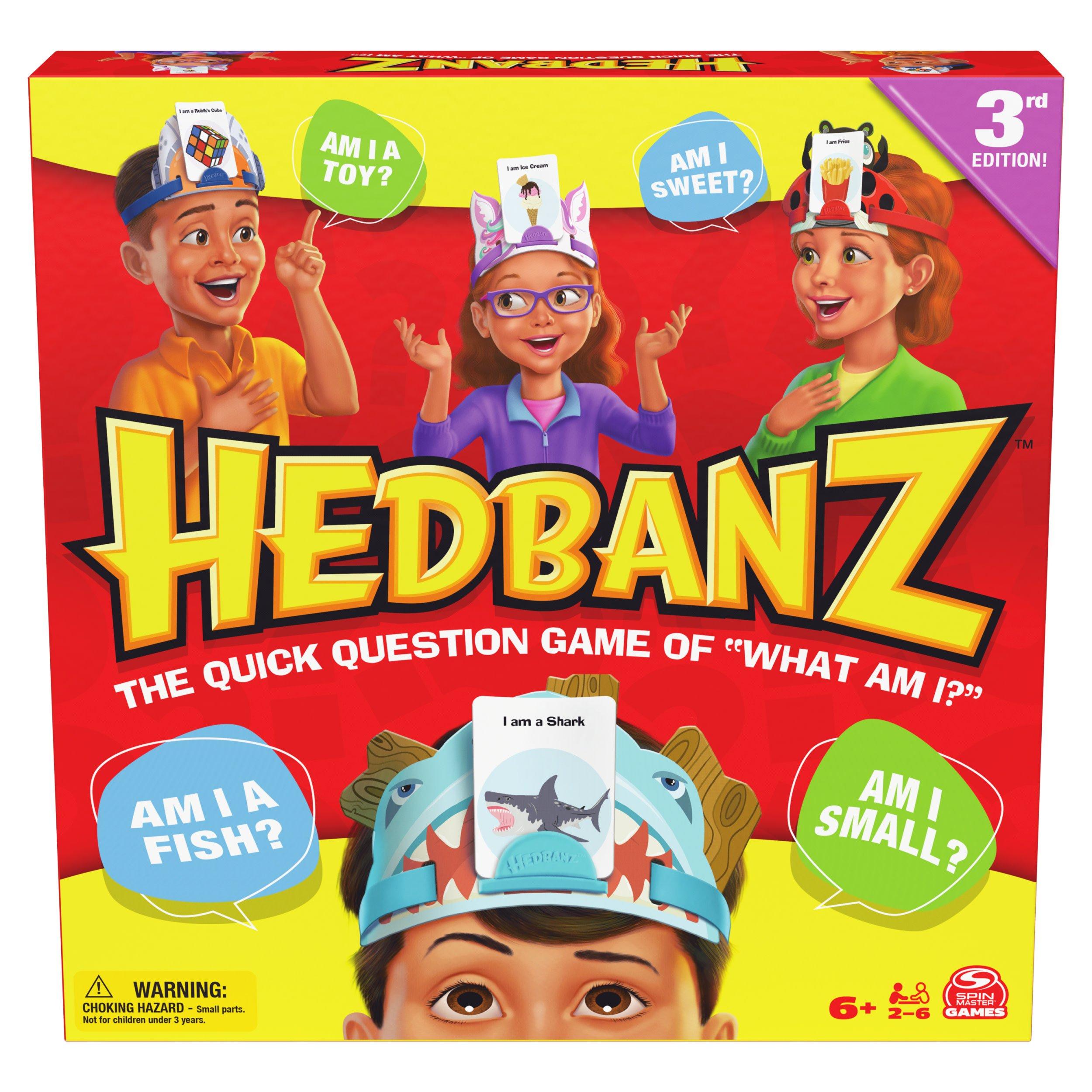 Spin Master  Kids Hebanz Picture Guessing Family Card Game - 