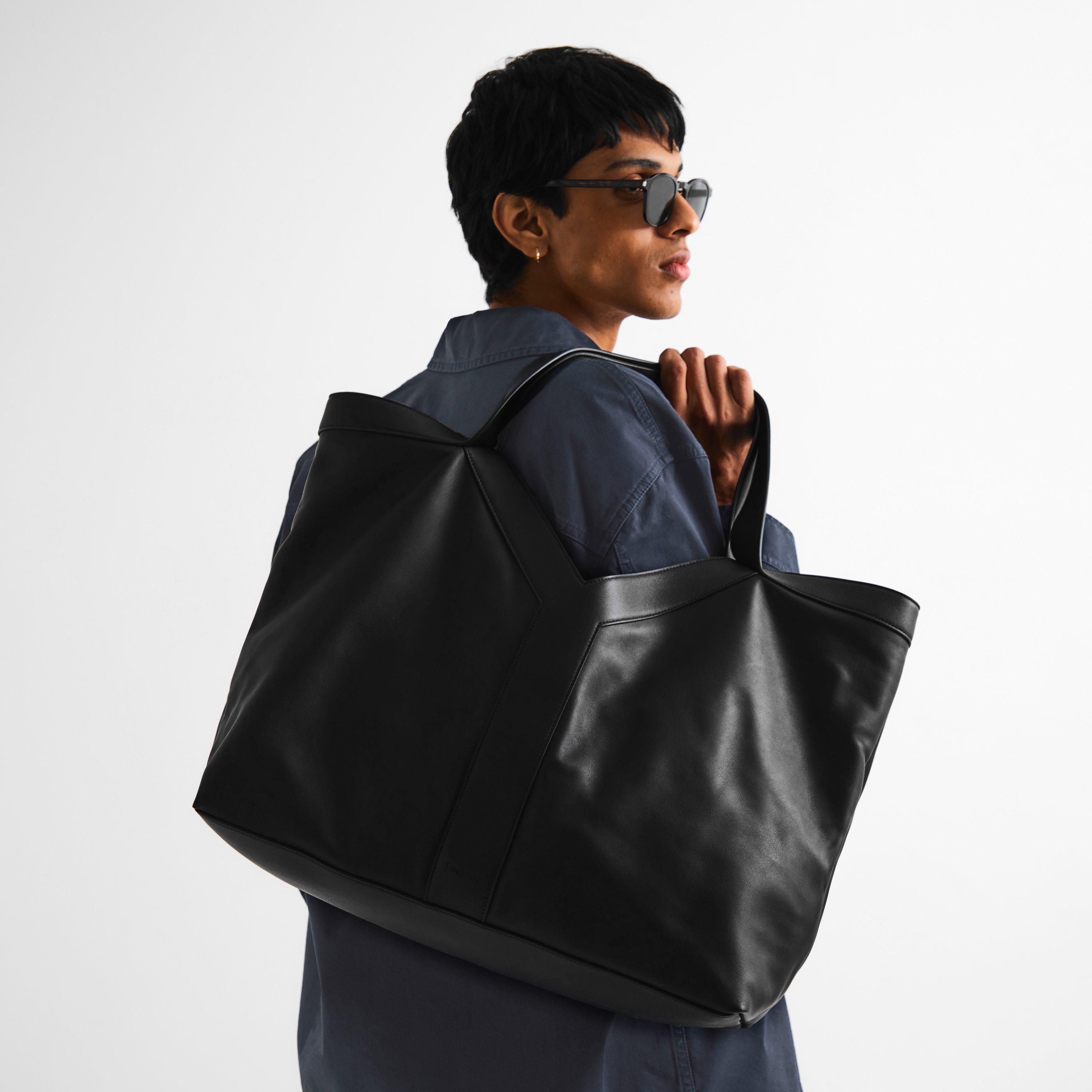 Black - Saint Laurent - Men's Tote Bag - 3