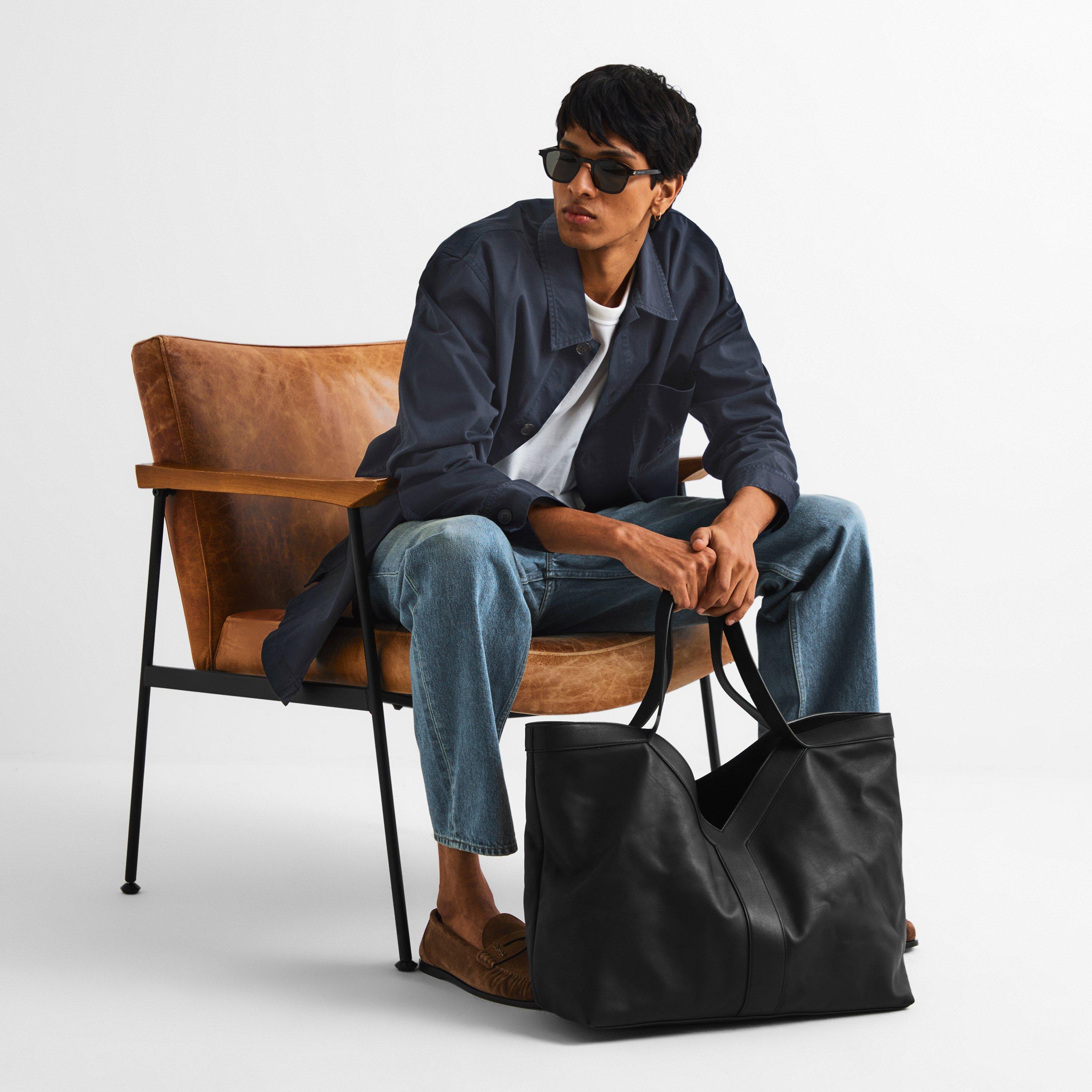 Black - Saint Laurent - Men's Tote Bag - 6