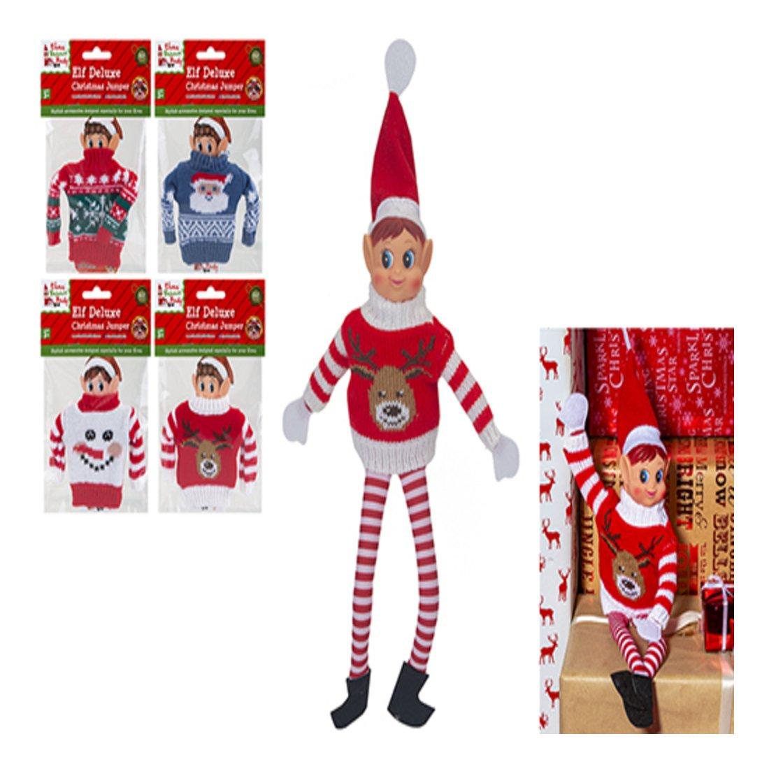 Red - Elves Behaving Badly - Kids' Christmas Novelty Gift