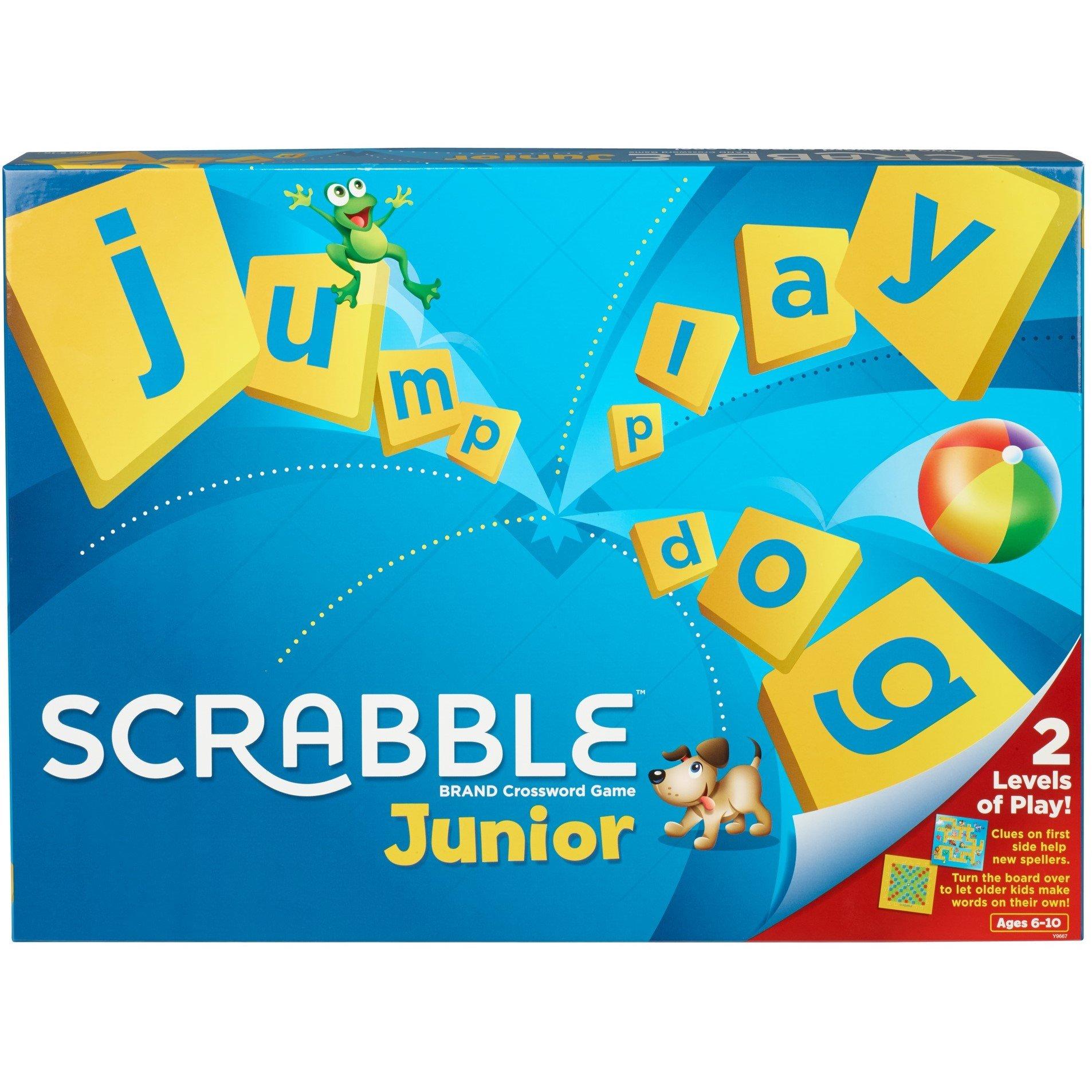 Junior - Mattel - Kids' Scrabble Board Game - 1