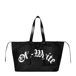 Off White Mesh Tote Sn42