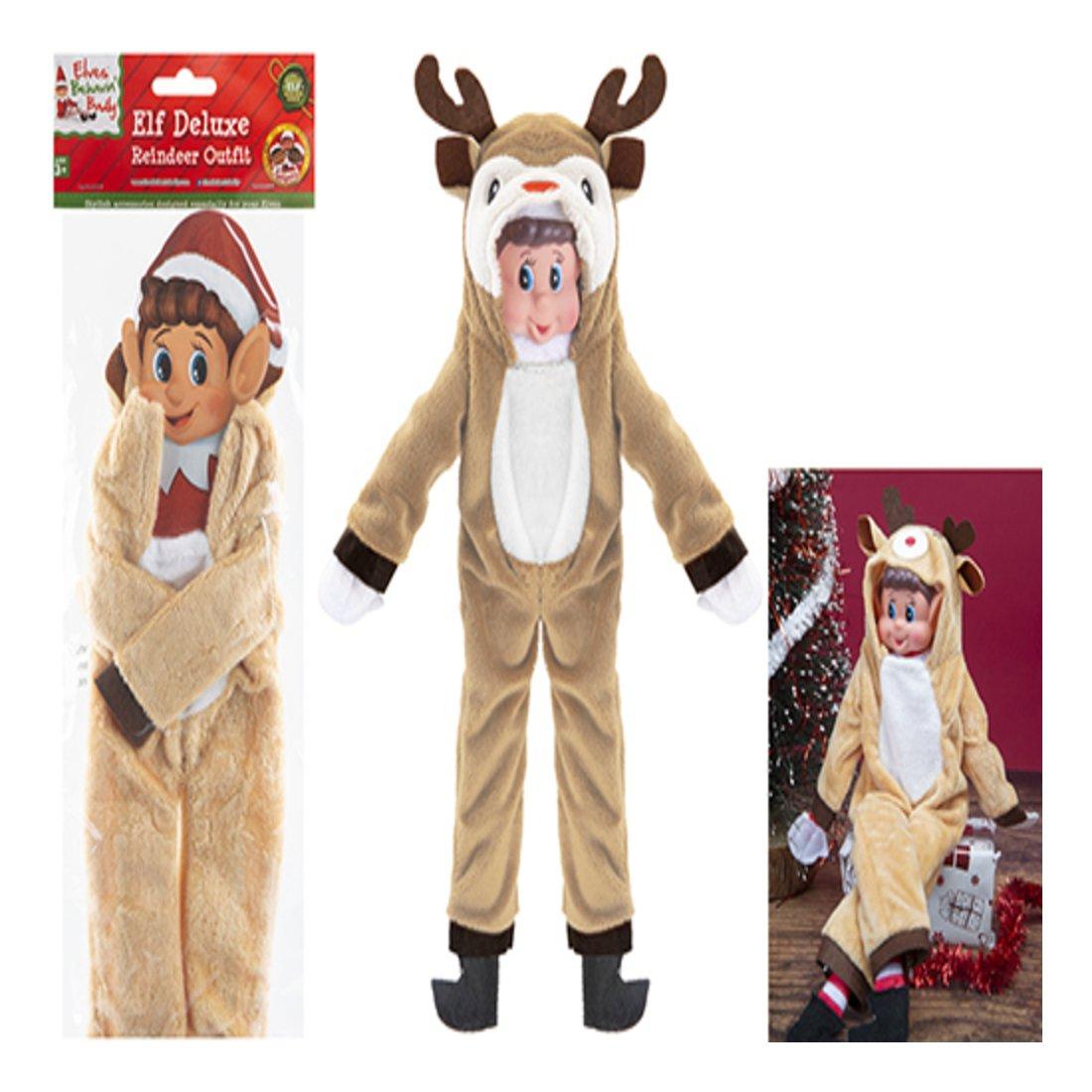 Reindeer - Elves Behaving Badly - Kids' Christmas Elf Outfit Novelty Gift
