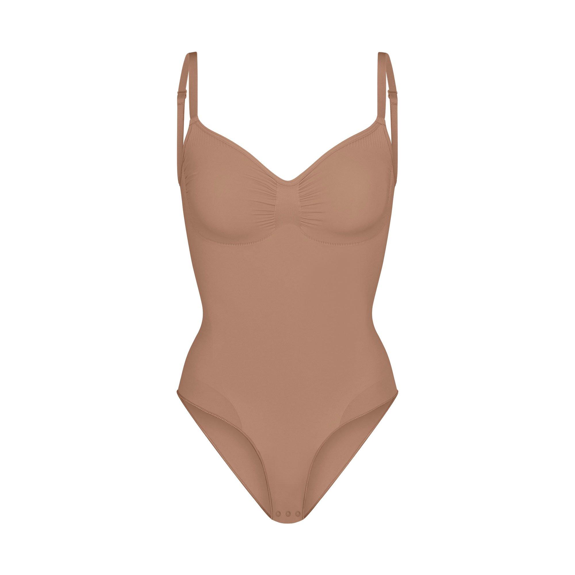 Womens Seamless Sculpt Brief Bodysuit