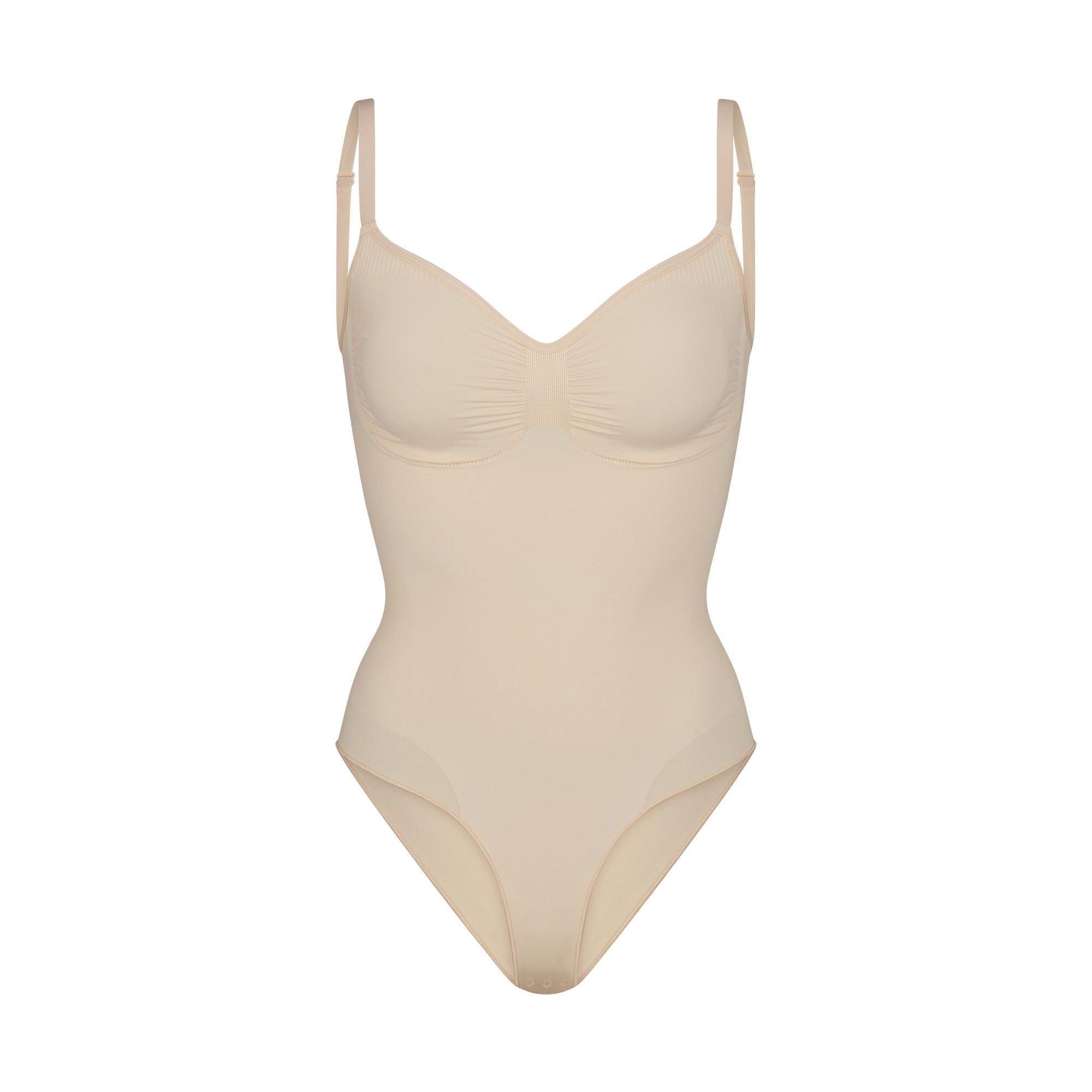 Womens Seamless Sculpt Brief Bodysuit