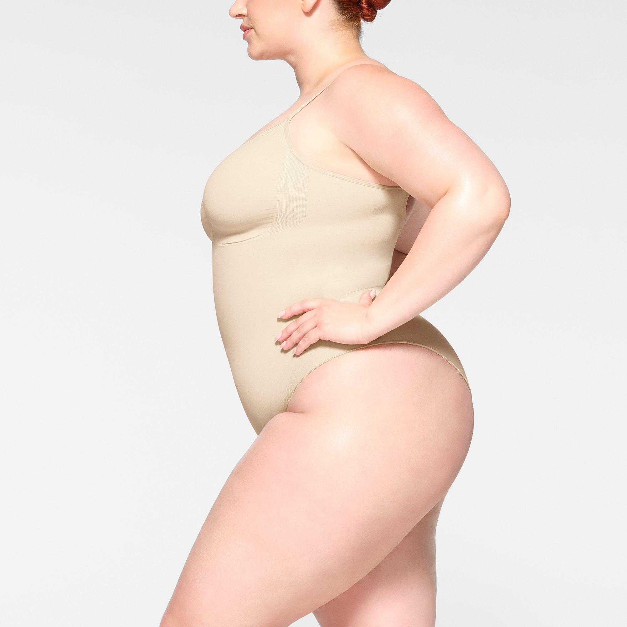 Sand - SKIMS - Womens Seamless Sculpt Brief Bodysuit - 4