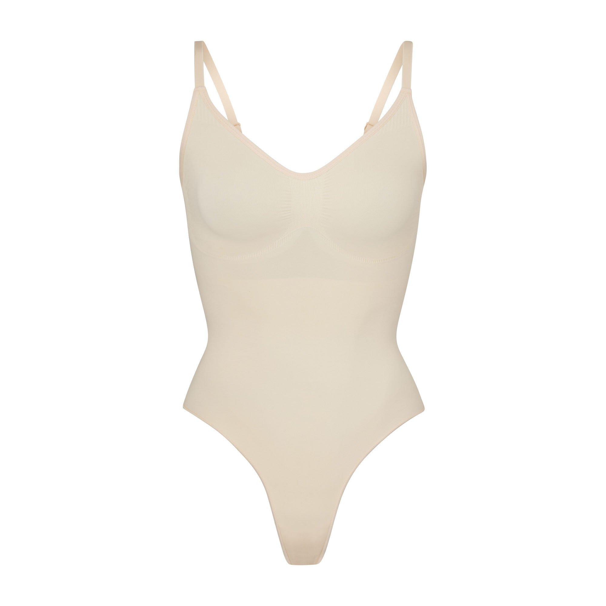 SKIMS Womens Seamless Sculpt Thong Bodysuit