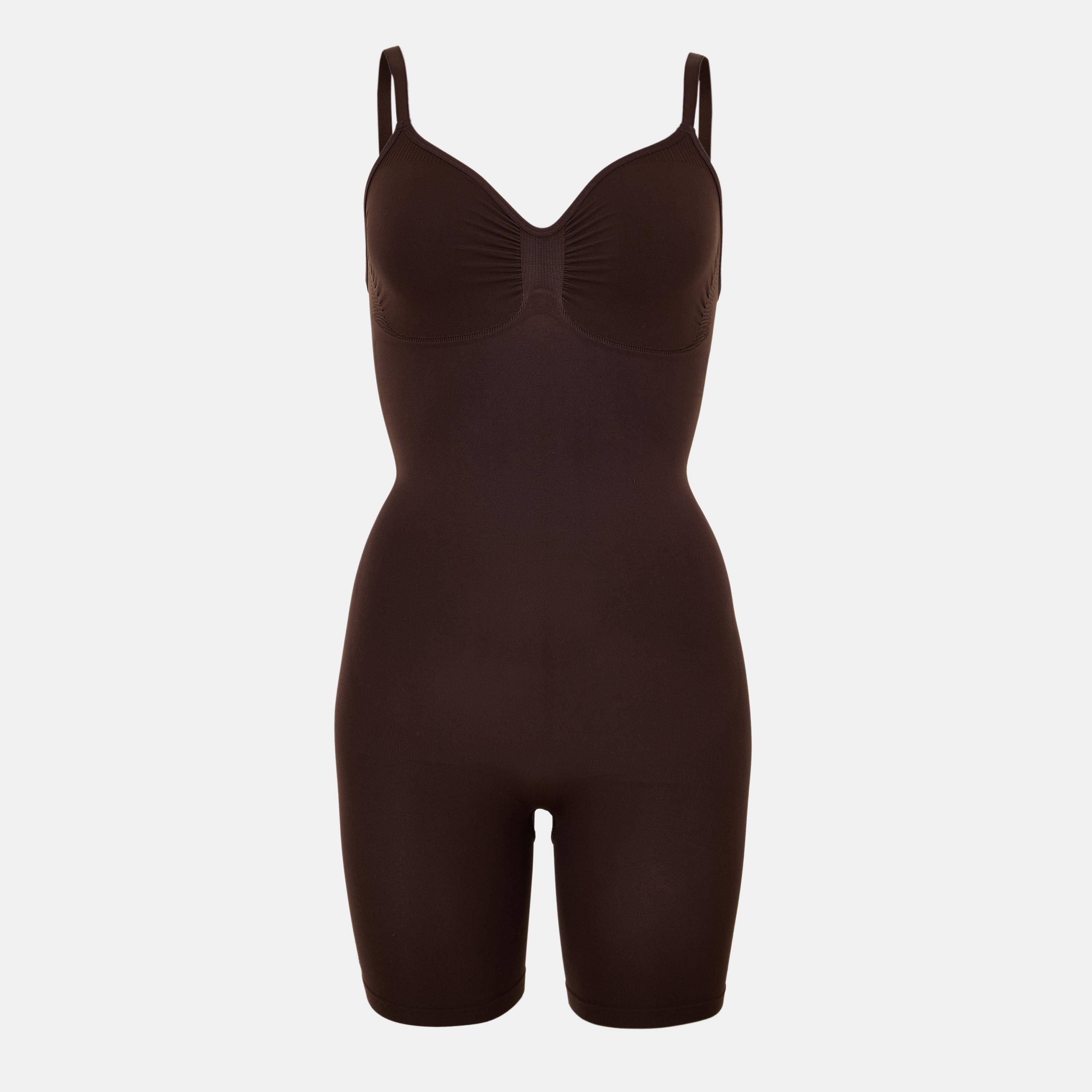 SKIMS Womens Seamless Sculpt Mid-Thigh Bodysuit