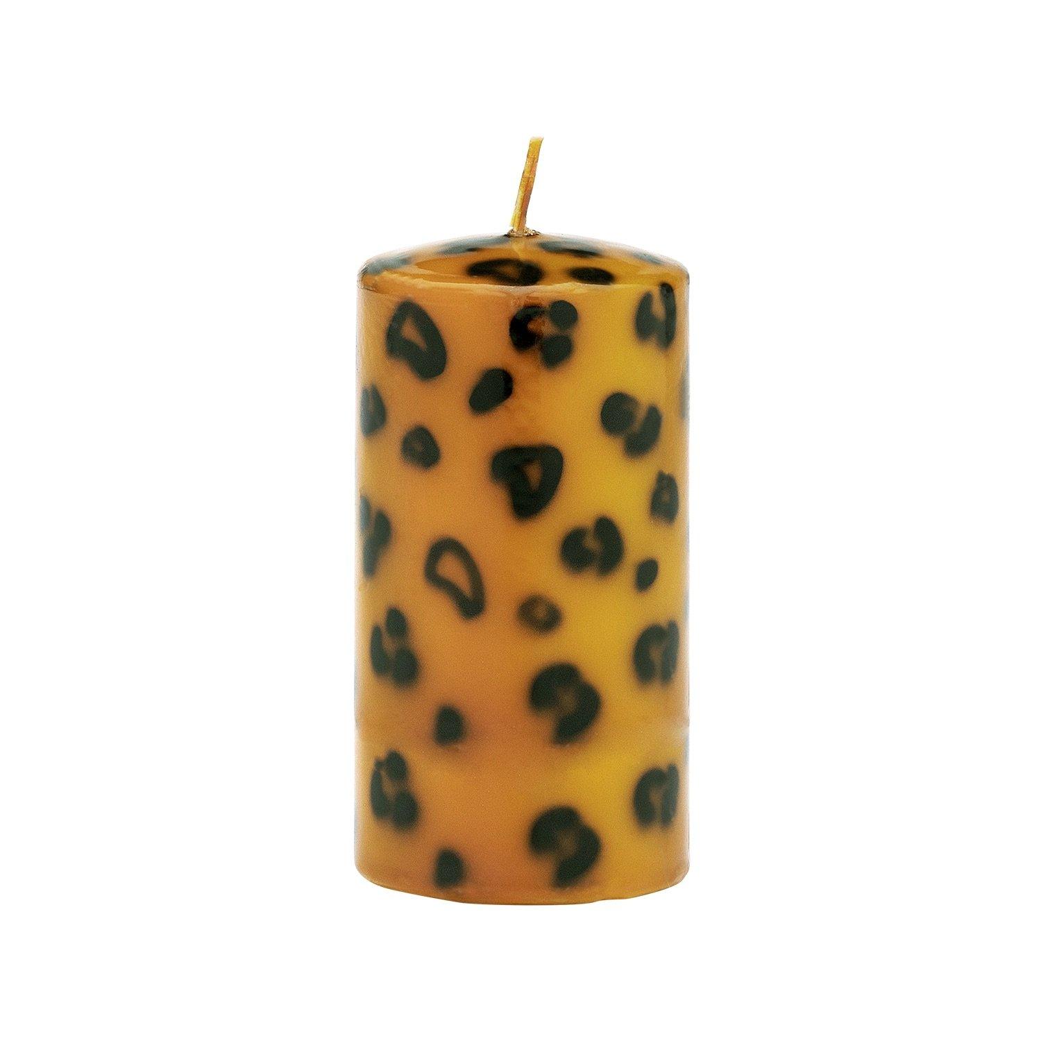 Anna Nina  Anna Short Candle Leopard
