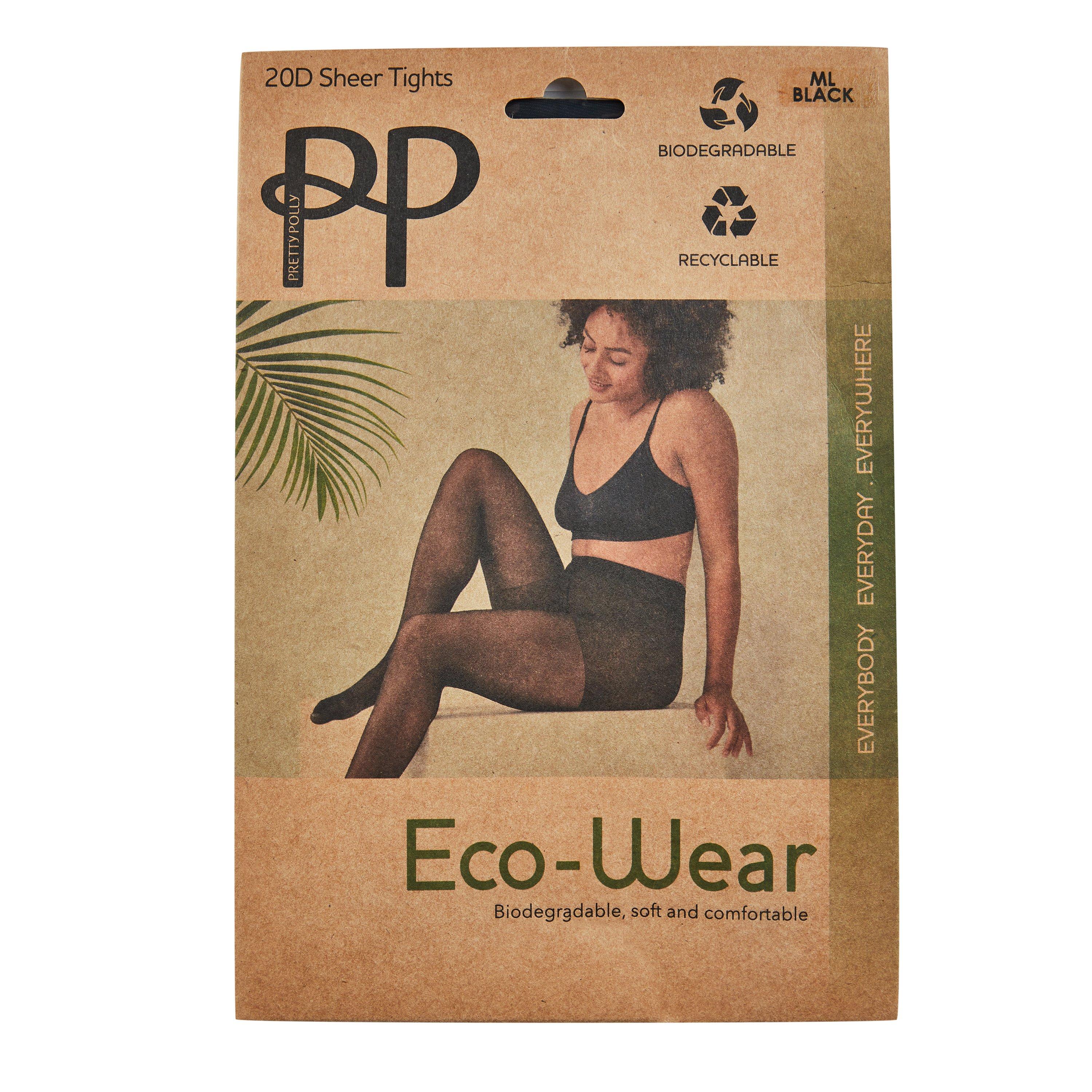 Preto - Pretty Polly - 20D Biodegradable Tights - 2