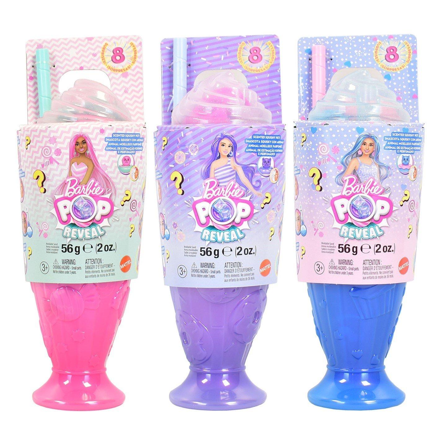 Multi - Barbie - Pop Reveal Treat Series Doll & Accessories Set 8 Surprises Include Pet - 1