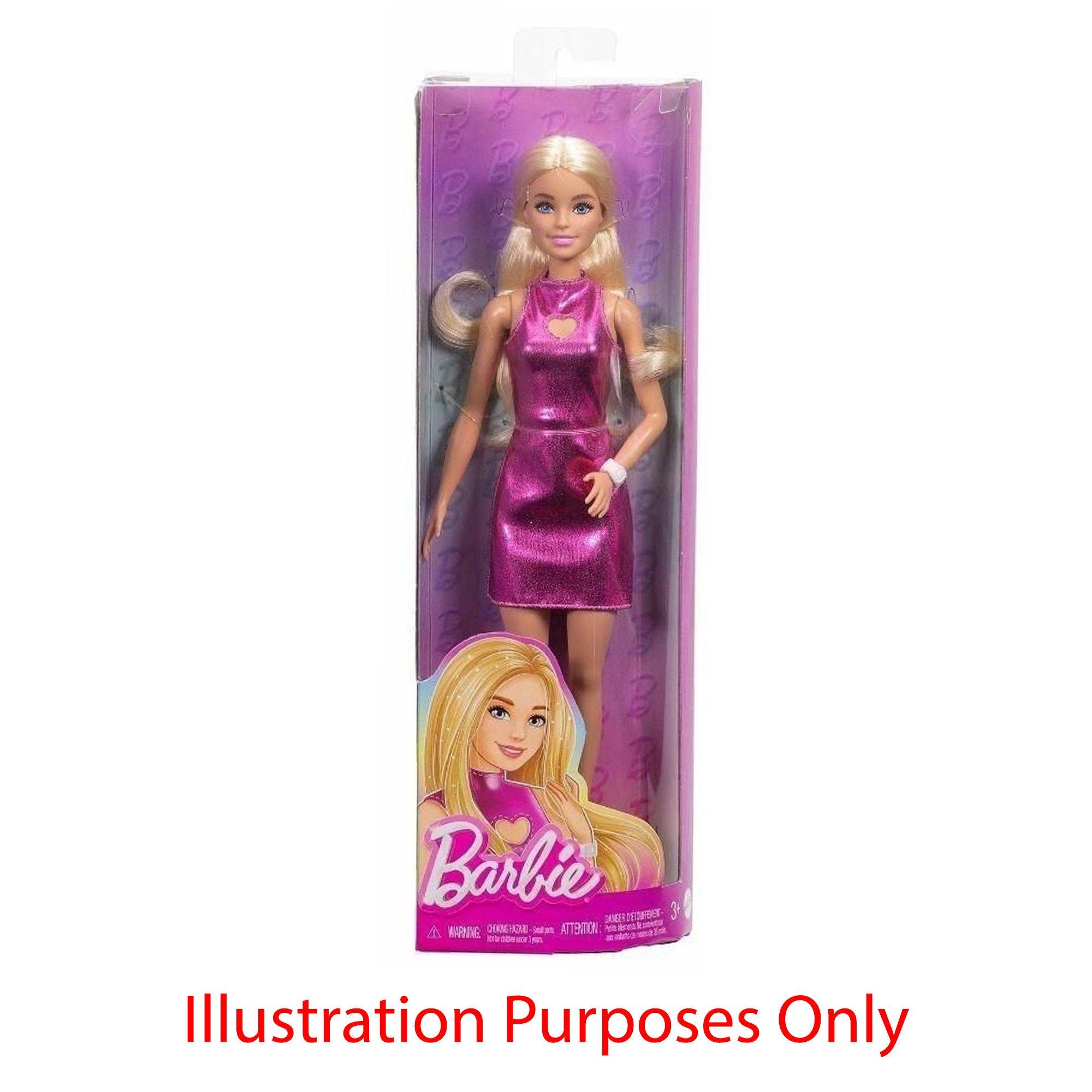 Barbie Girls Fashionista Doll Pink Heart Dress - Pinkheart Dress