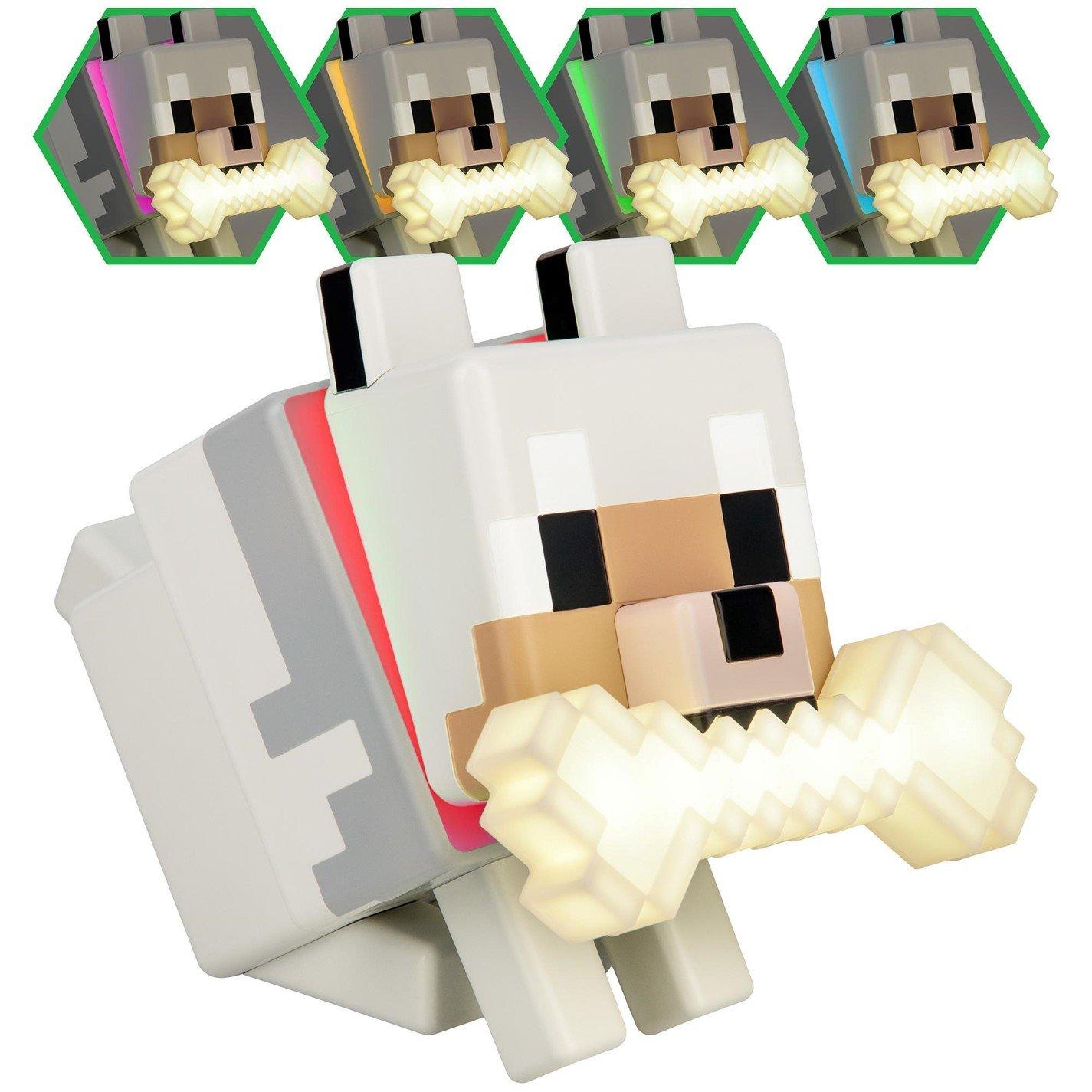 Minecraft Minecraft Wolf GloBuddies Light