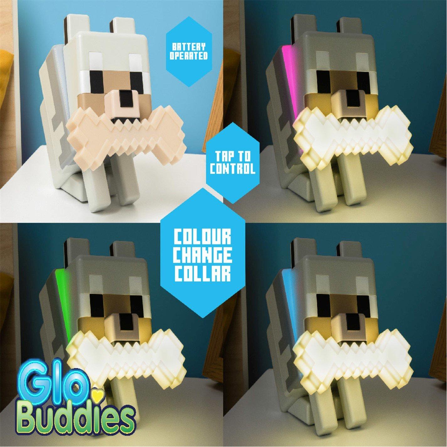 Multi - Minecraft - Minecraft Wolf GloBuddies Light - 6