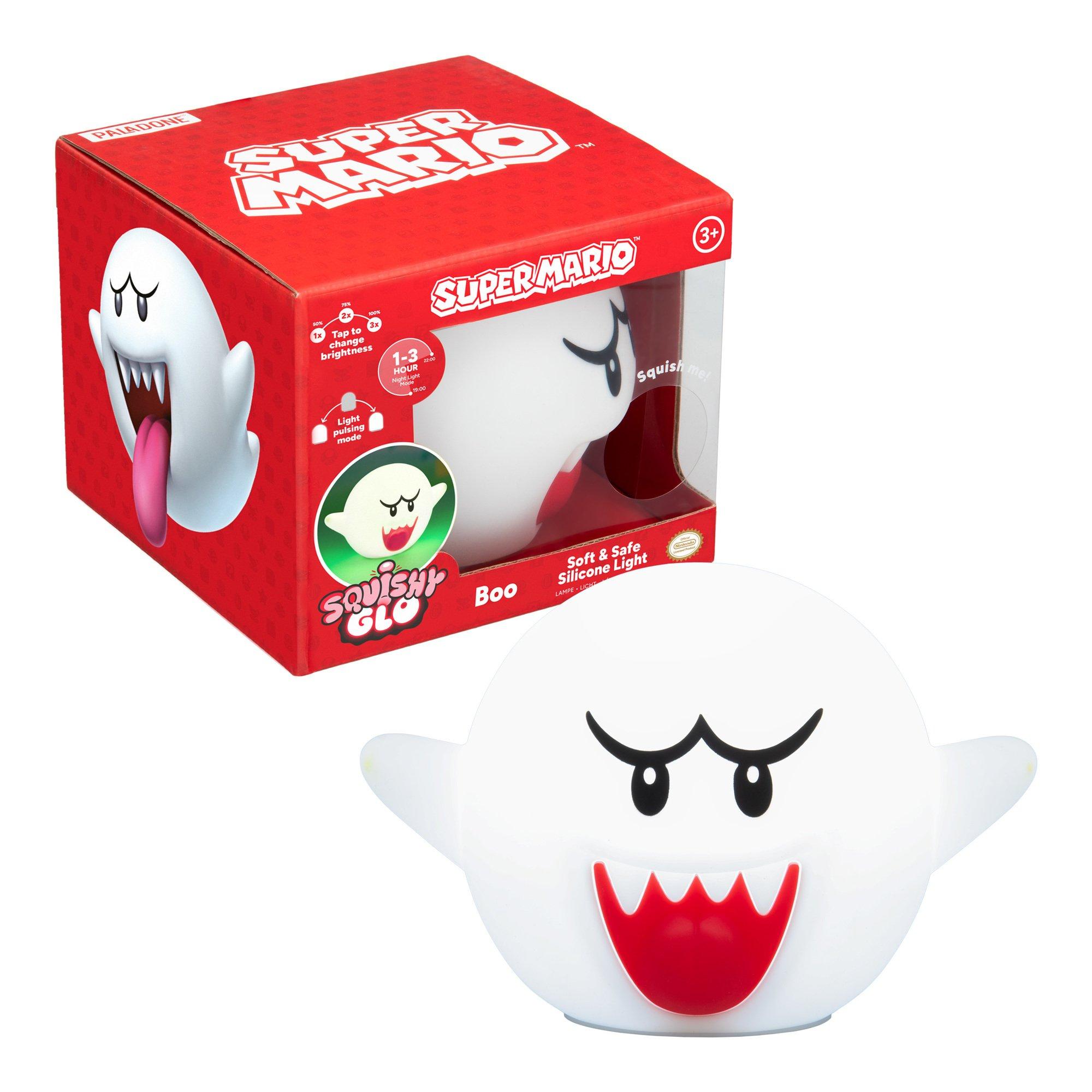 Multi - Super Mario - Super Mario Boo SquishyGlo Light - 1