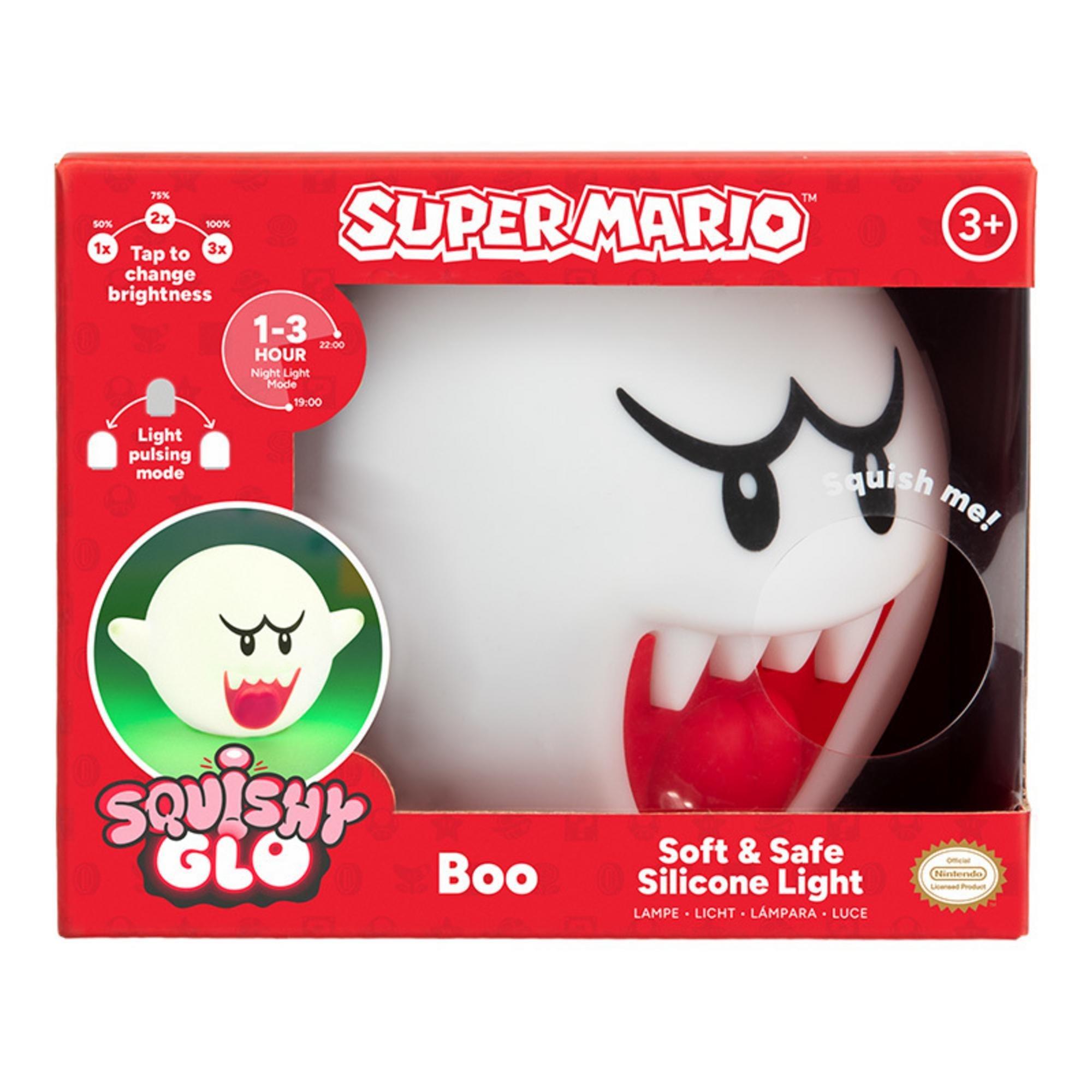 Multi - Super Mario - Super Mario Boo SquishyGlo Light - 2