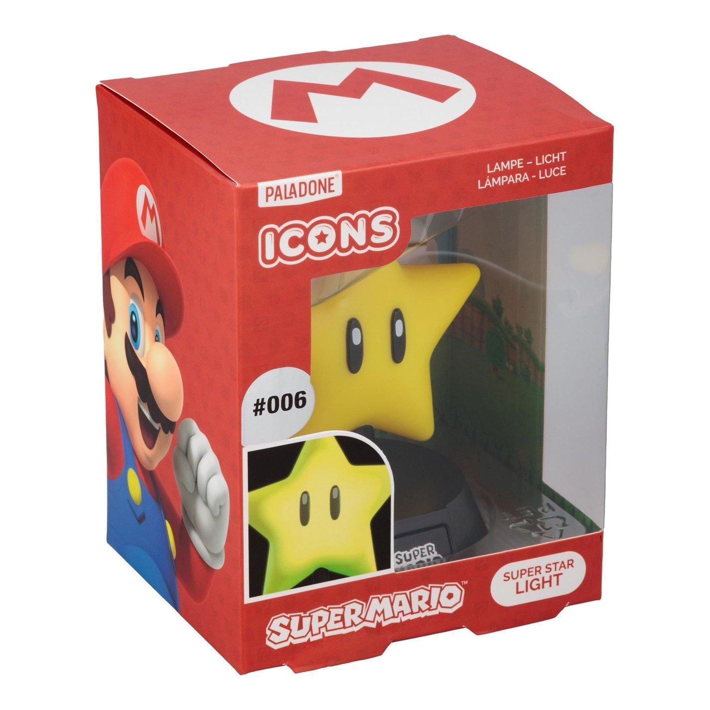 Multi - Super Mario - Super Mario Super Star Icon Light - 2