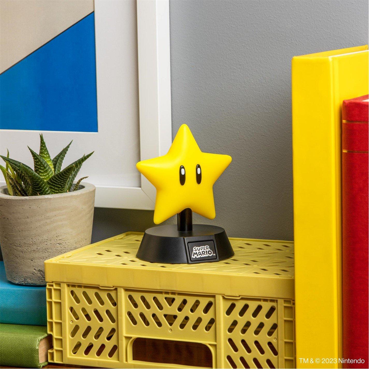 Multi - Super Mario - Super Mario Super Star Icon Light - 5
