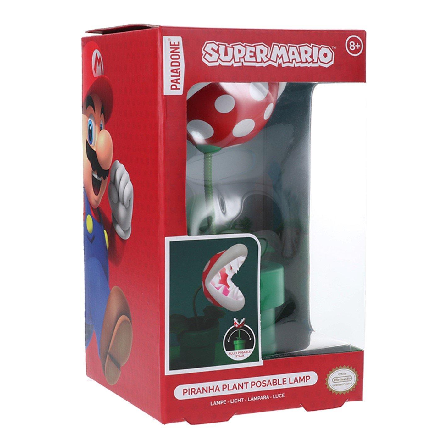 Multi - Super Mario - Super Mario Piranha Plant Posable Lamp V3 - 2