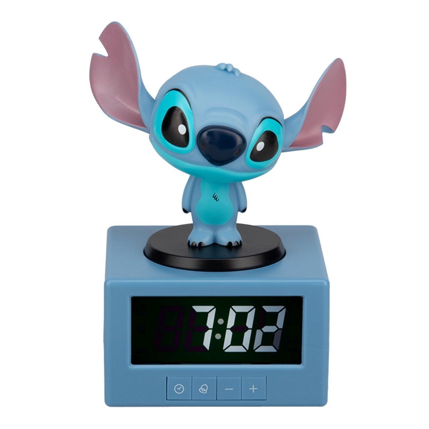 Multi - Disney Stitch - Icon Light Up Alarm Clock - 1