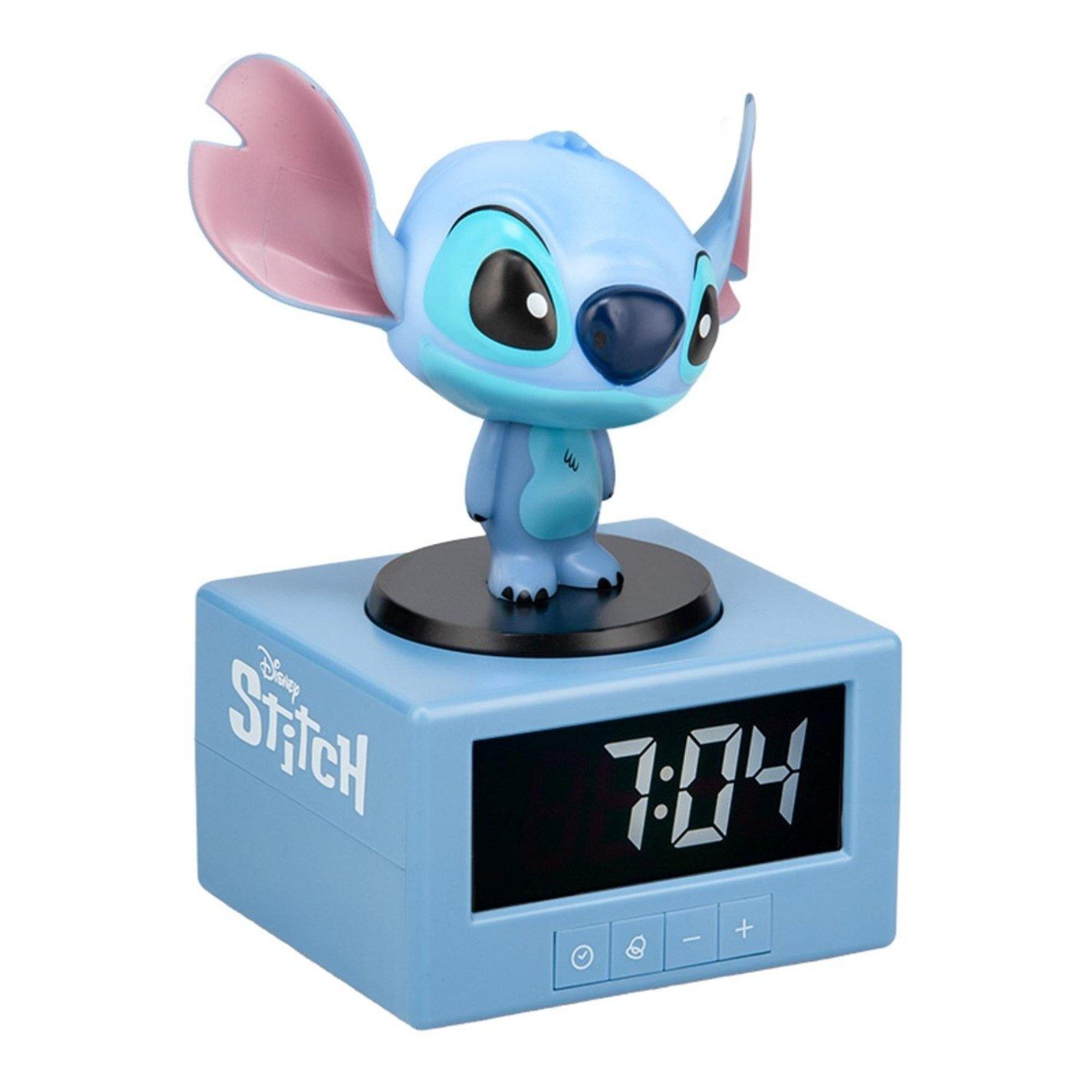 Multi - Disney Stitch - Stitch Icon Light Up Alarm Clock - 4