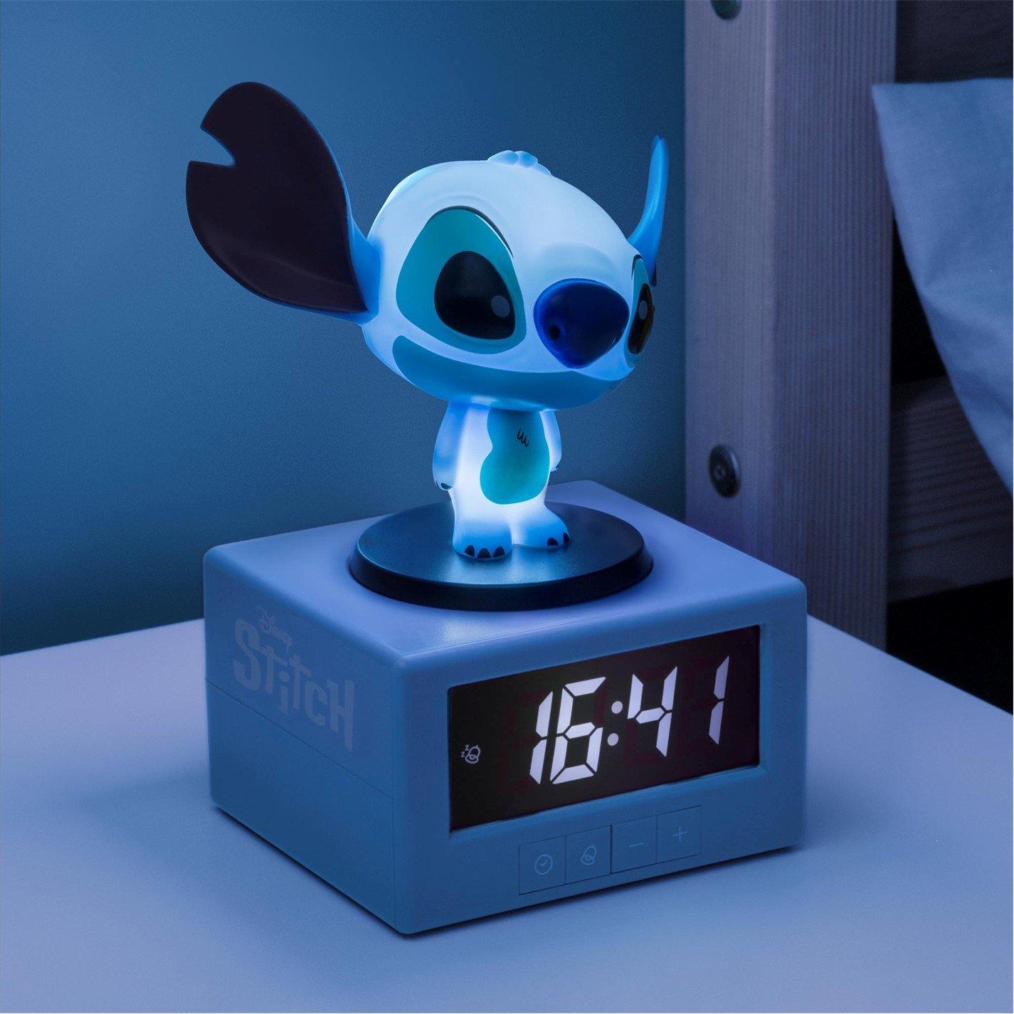 Multi - Disney Stitch - Stitch Icon Light Up Alarm Clock - 5