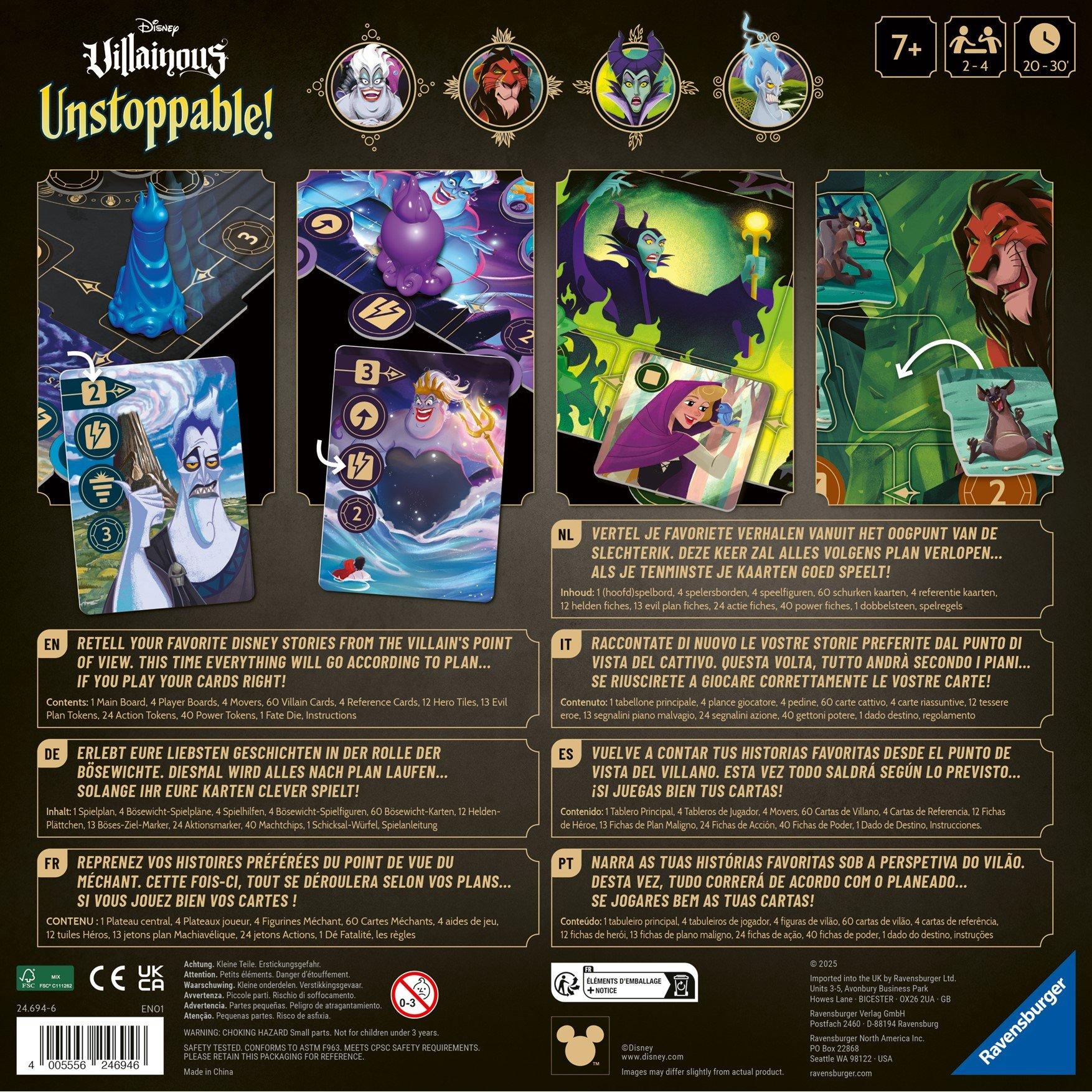 VIŠEBOJAN - Disney - Villainous: Unstoppable! Board Game - 4