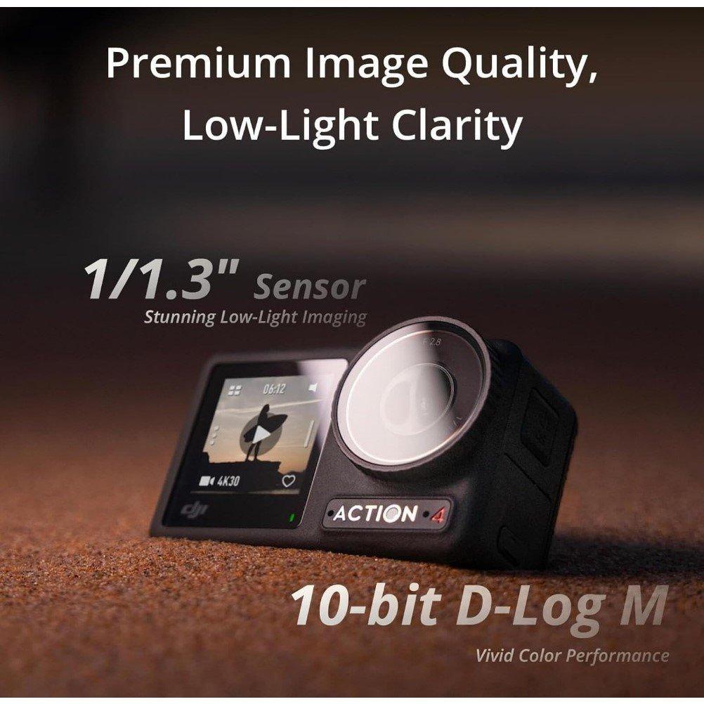 Black - DJI - Osmo Action 4 Standard Combo - 2