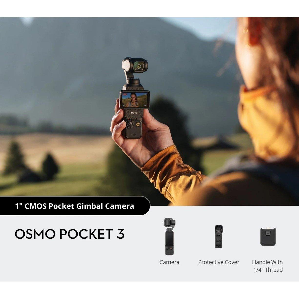 Black - DJI - Osmo Pocket 3 - 4