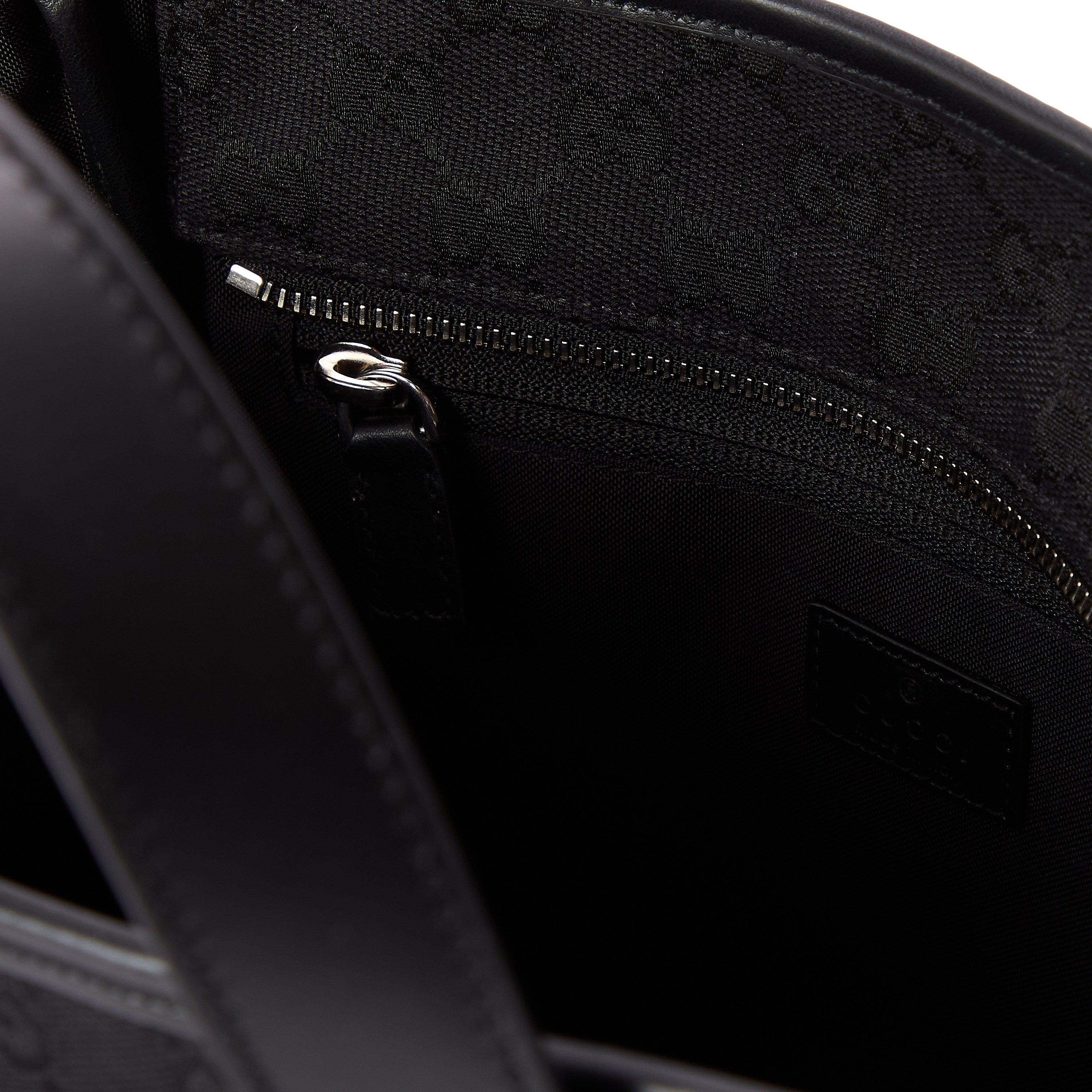 Black - Gucci - Gucci Aviator Tote Sn62 - 3