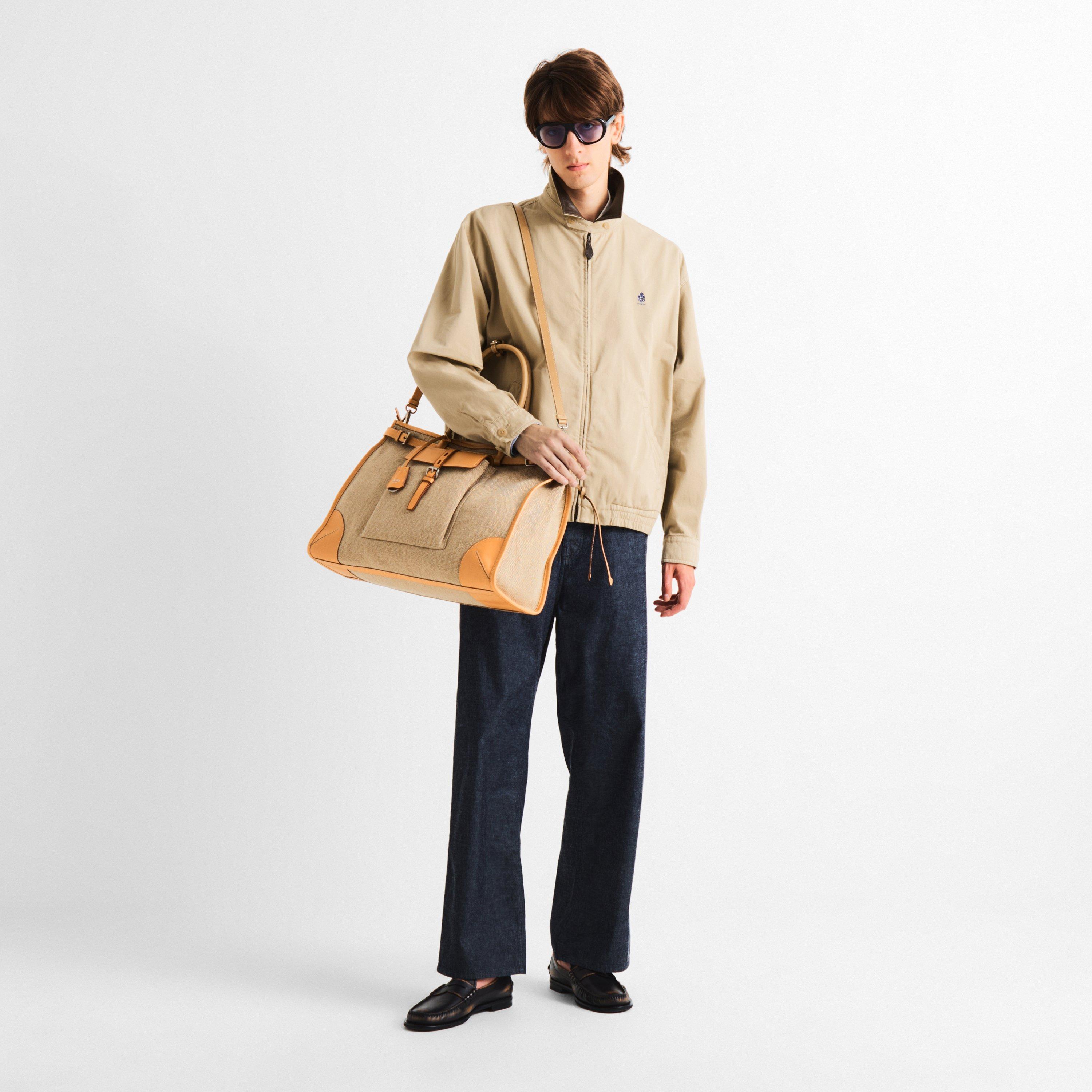 Beige - Prada - Prada Utility Tote Sn64 - 6