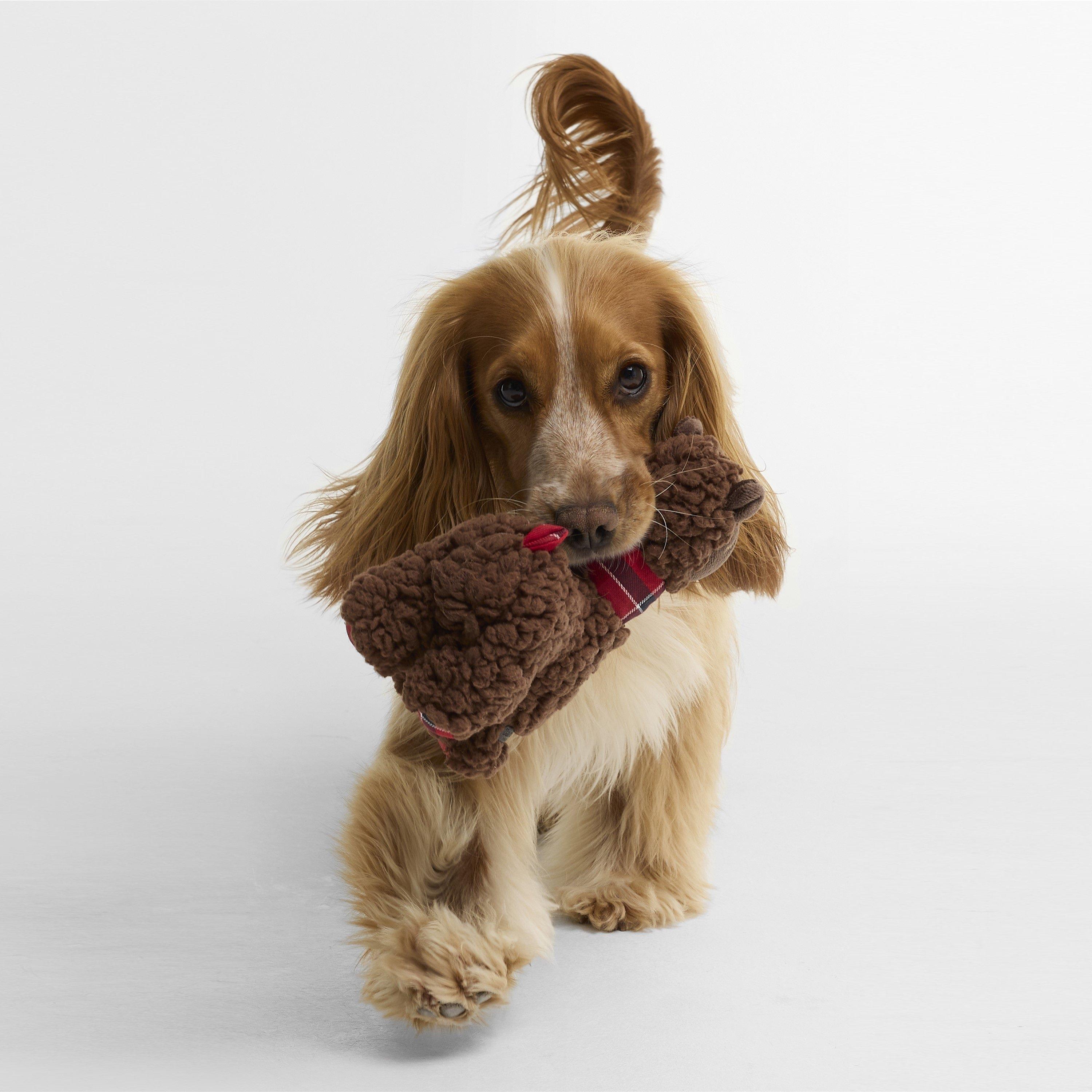 Brown - Barbour - Llama Dog Toy - 2
