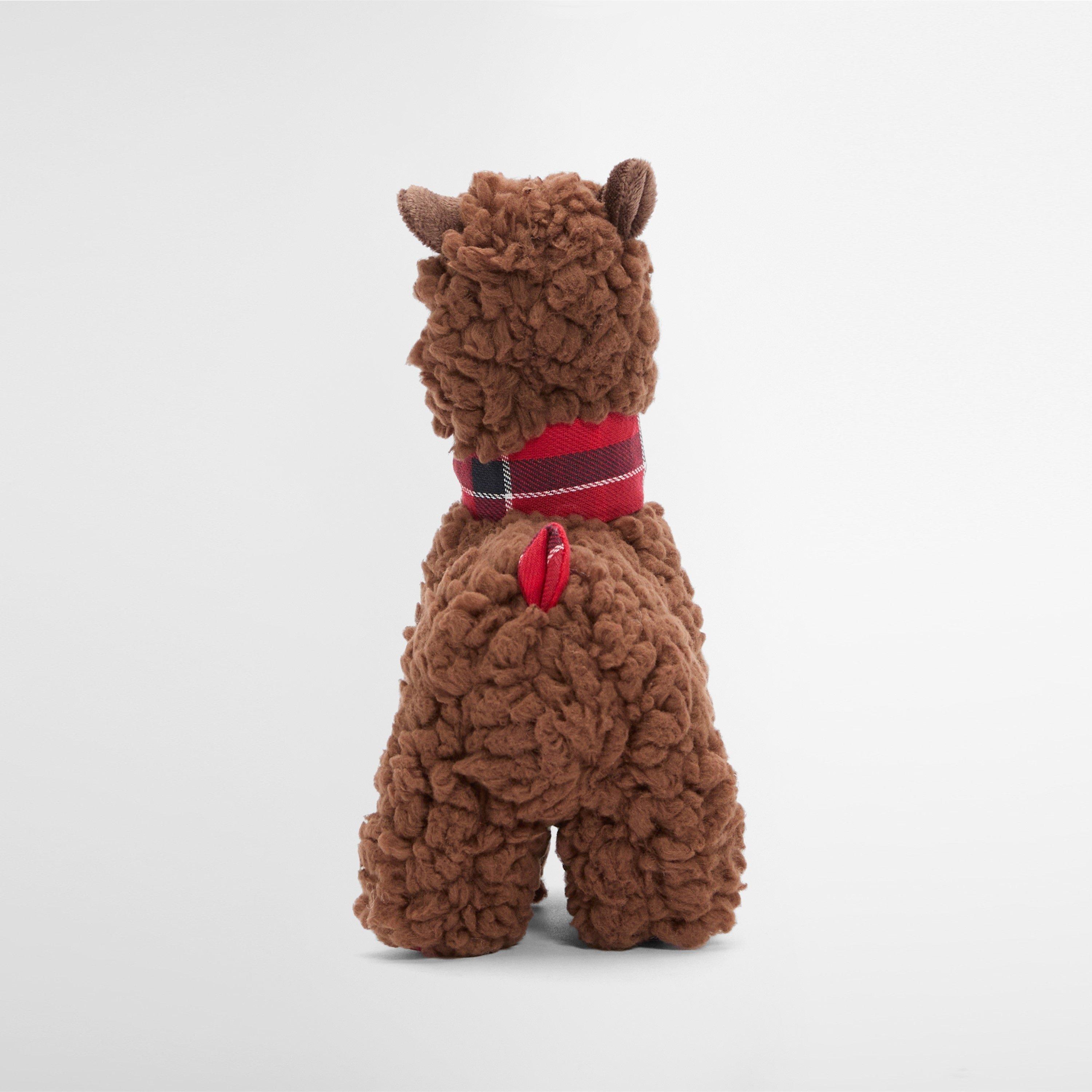 Brown - Barbour - Llama Dog Toy - 3