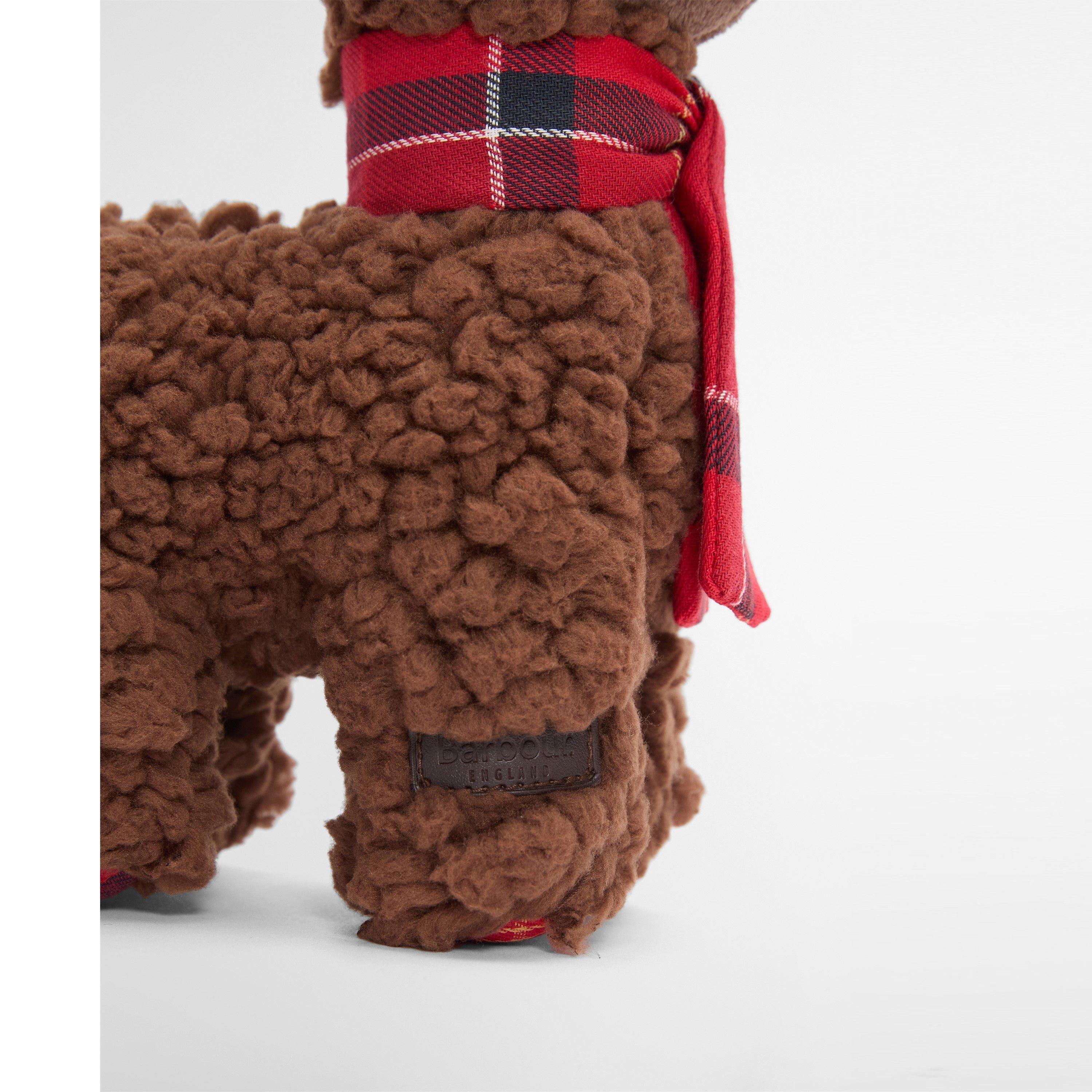 Brown - Barbour - Llama Dog Toy - 4
