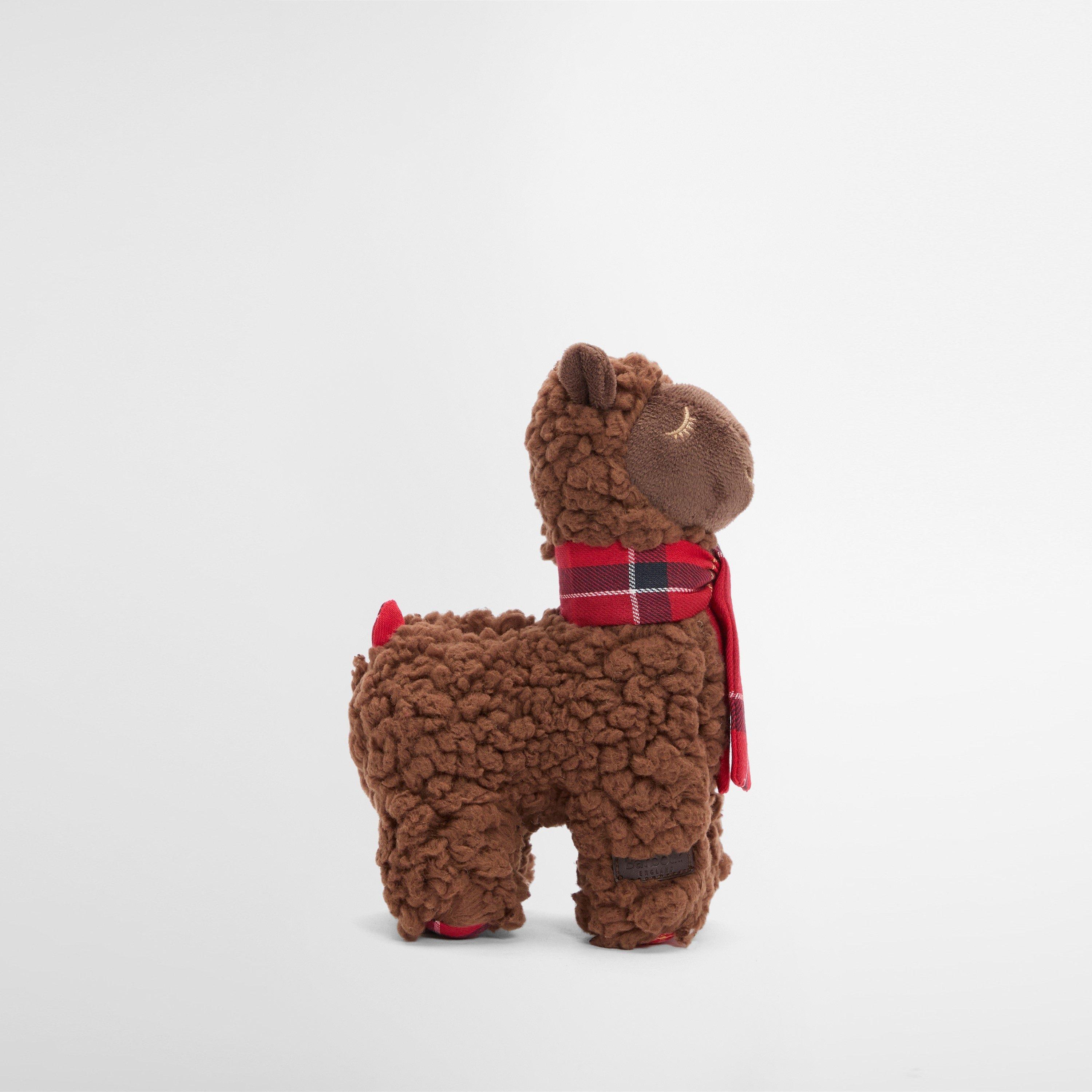 Brown - Barbour - Llama Dog Toy - 6