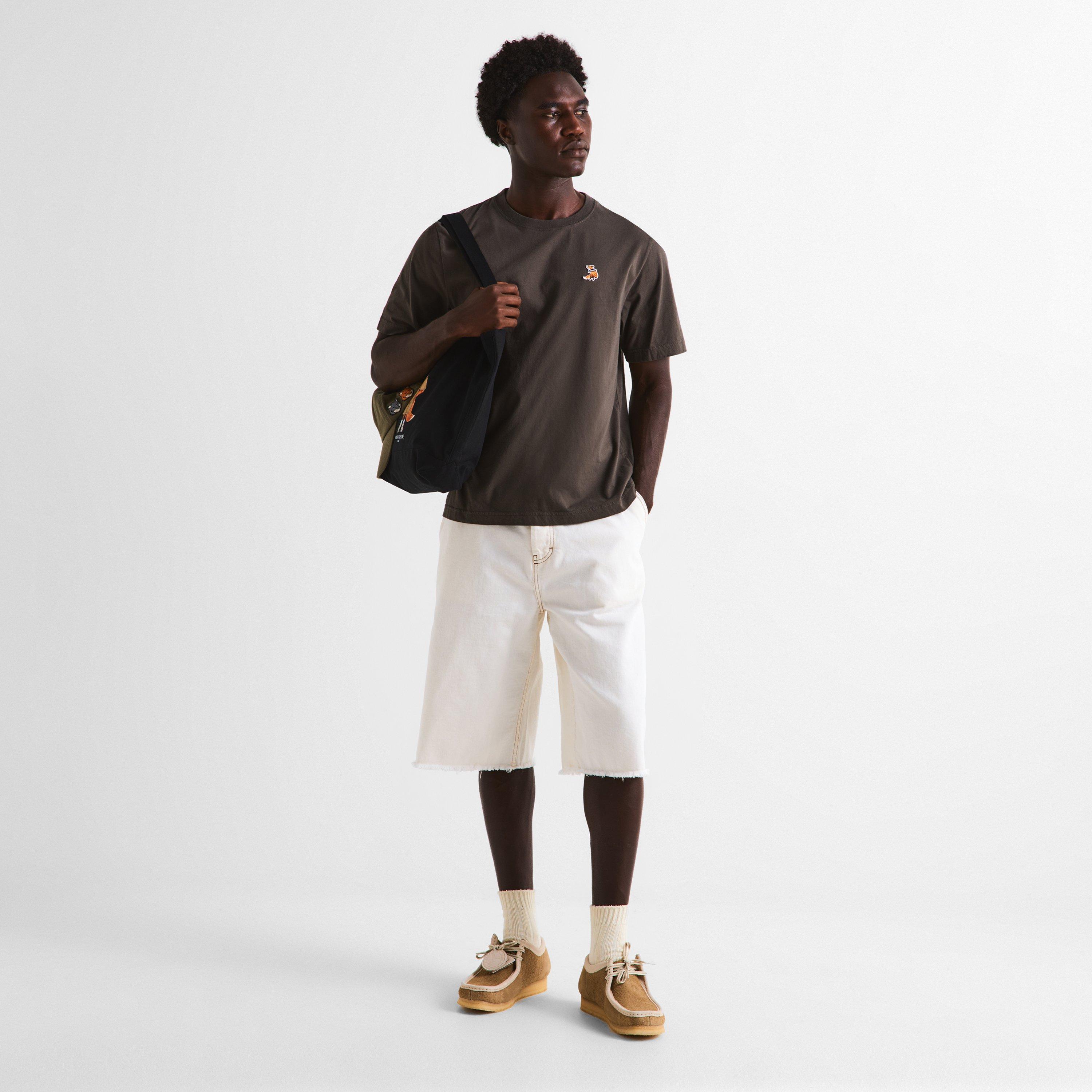Black - Maison Kitsune - Men's Dressed Fox Tote Bag - 6