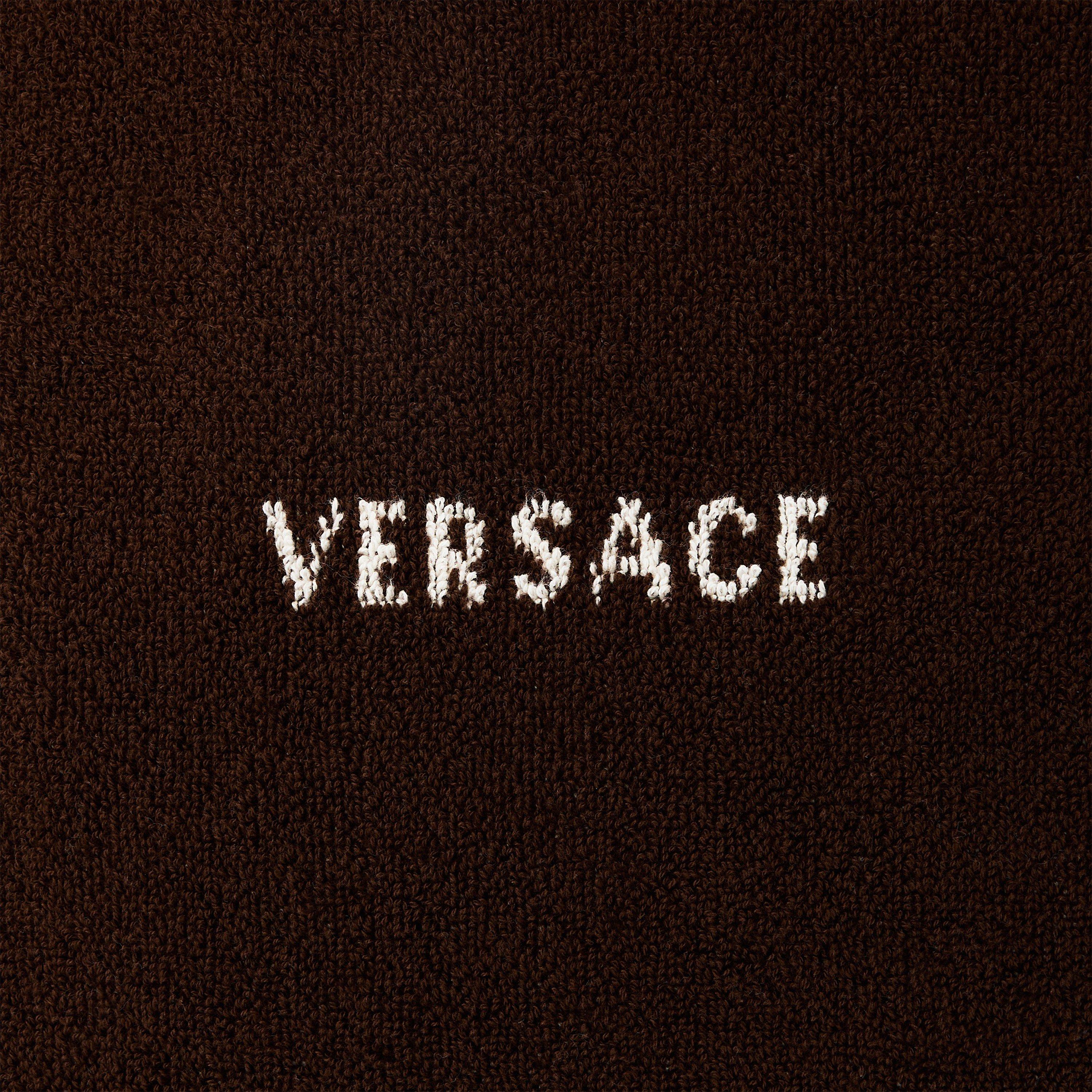 Brown - Versace Home - Womens Jacquard Tote Bag - 4