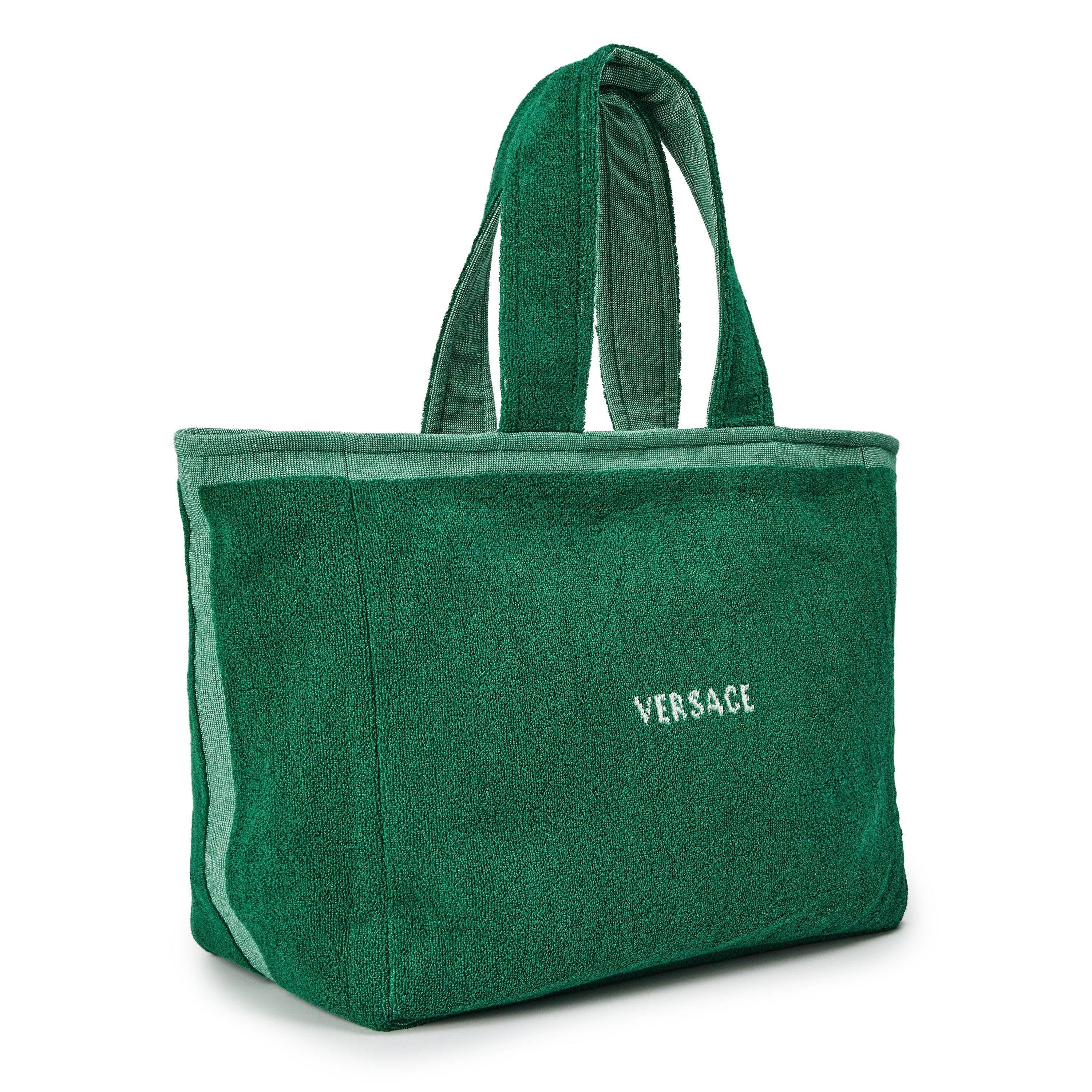 Green - Versace Home - Womens Jacquard Tote Bag - 2
