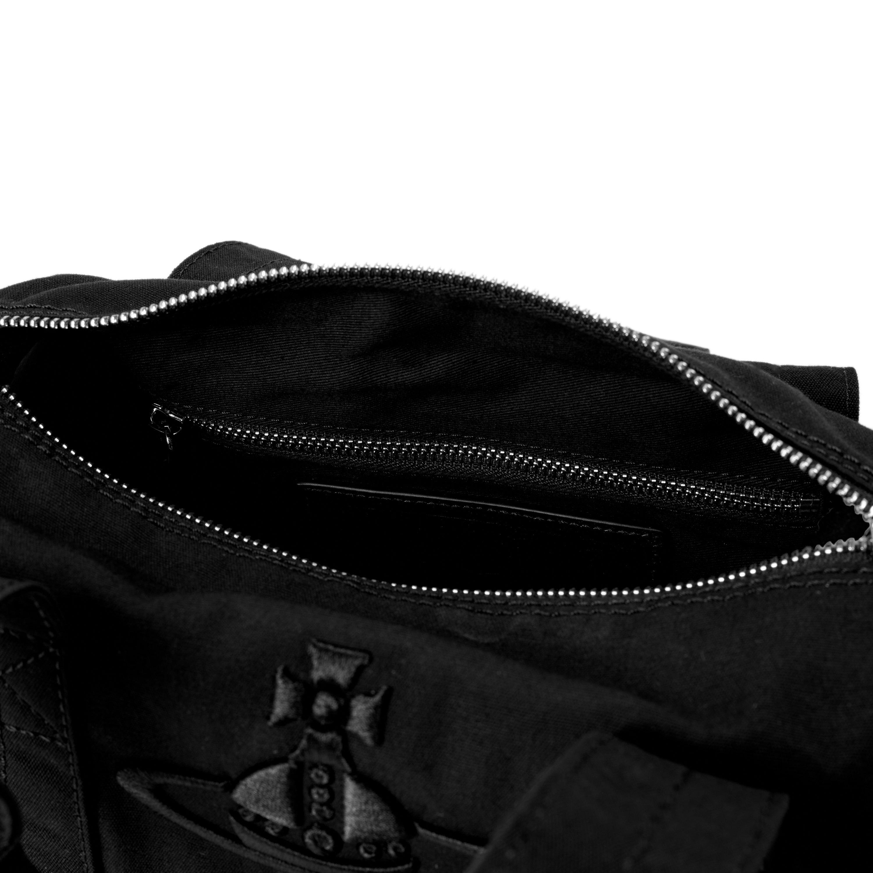 Black - Vivienne Westwood - Men's Paul Cylinder Tote Bag - 4