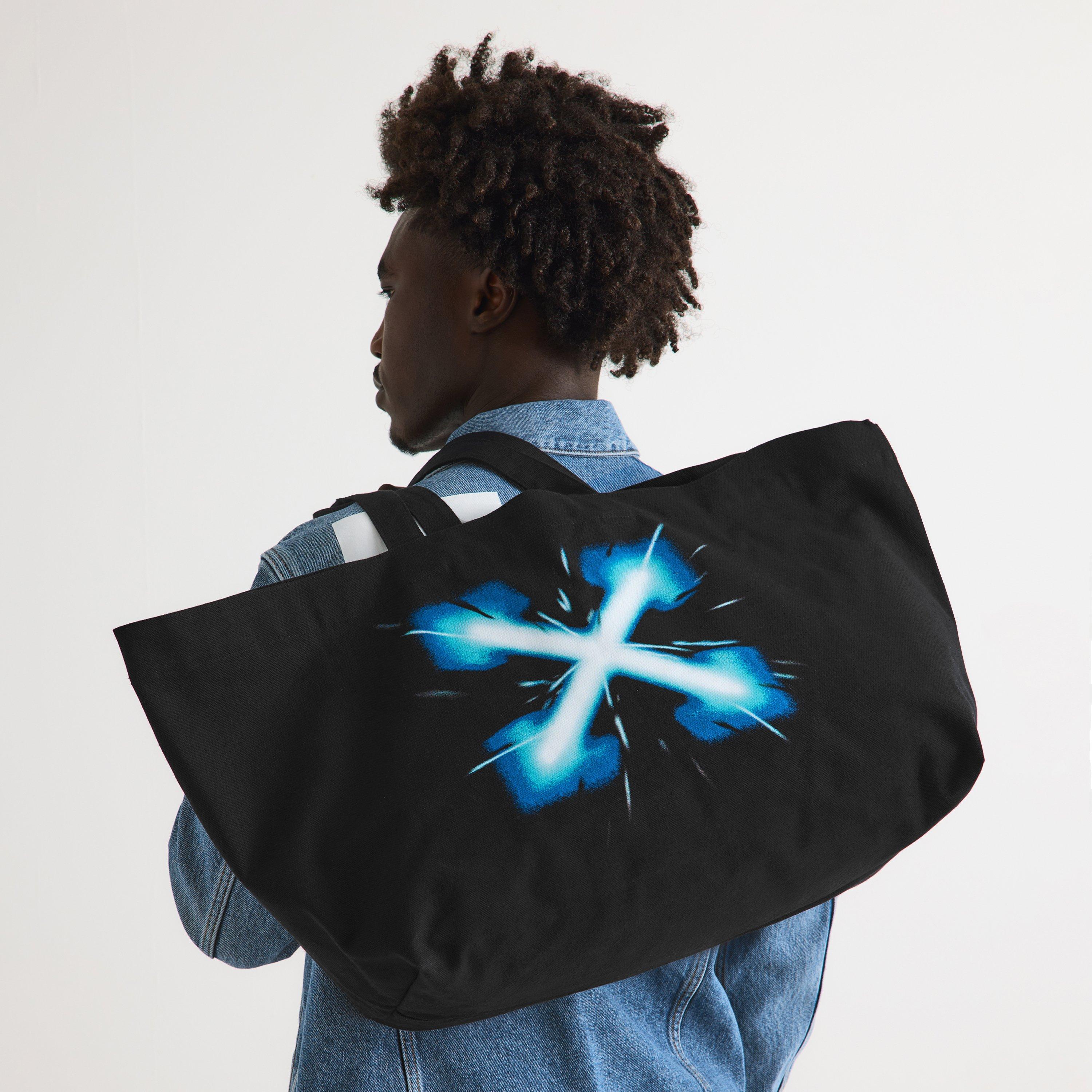 Black/Blue - Off White - Adults x [UNVRS] Tote Bag - 3